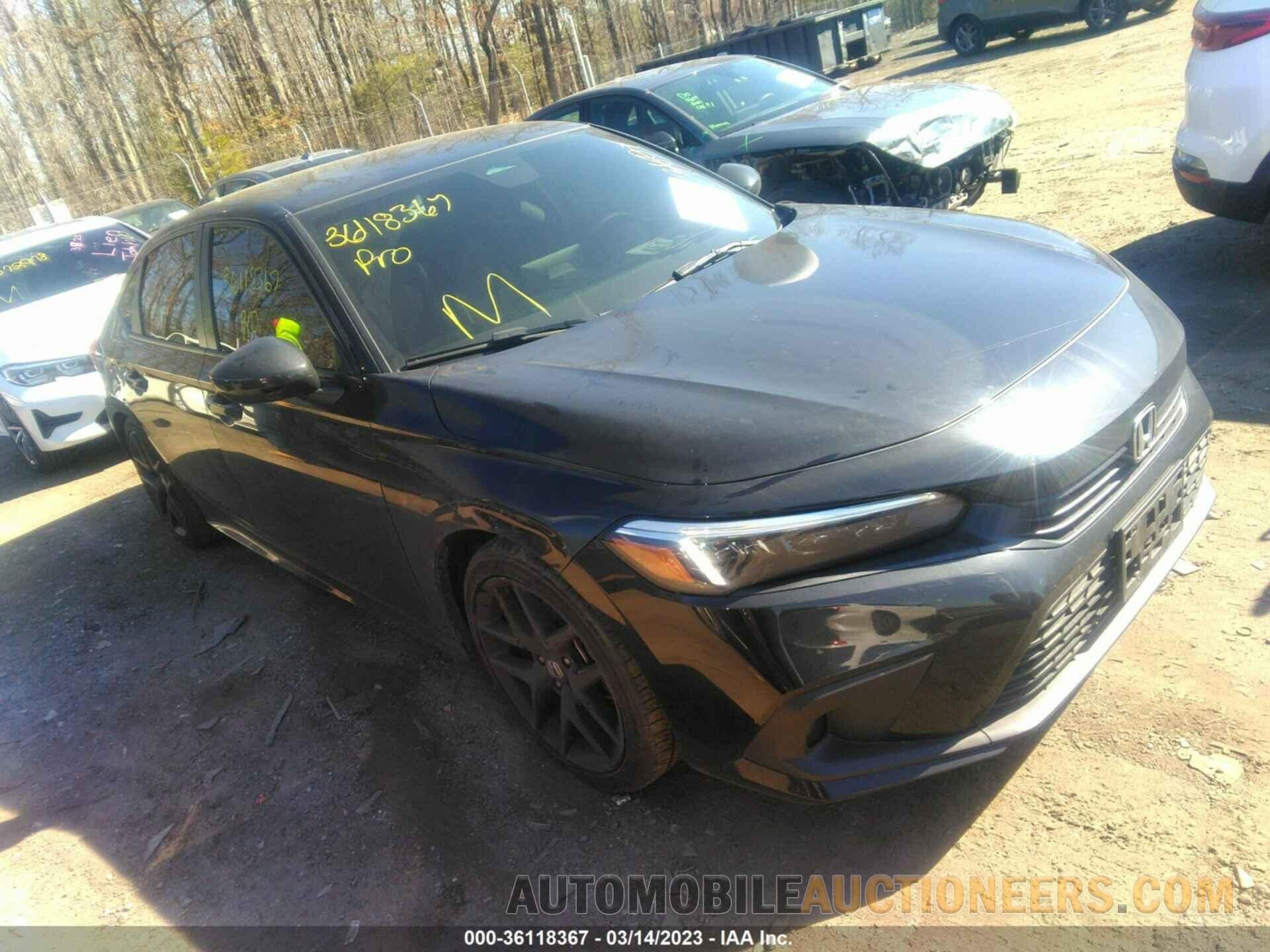 2HGFE2F58NH583920 HONDA CIVIC SEDAN 2022