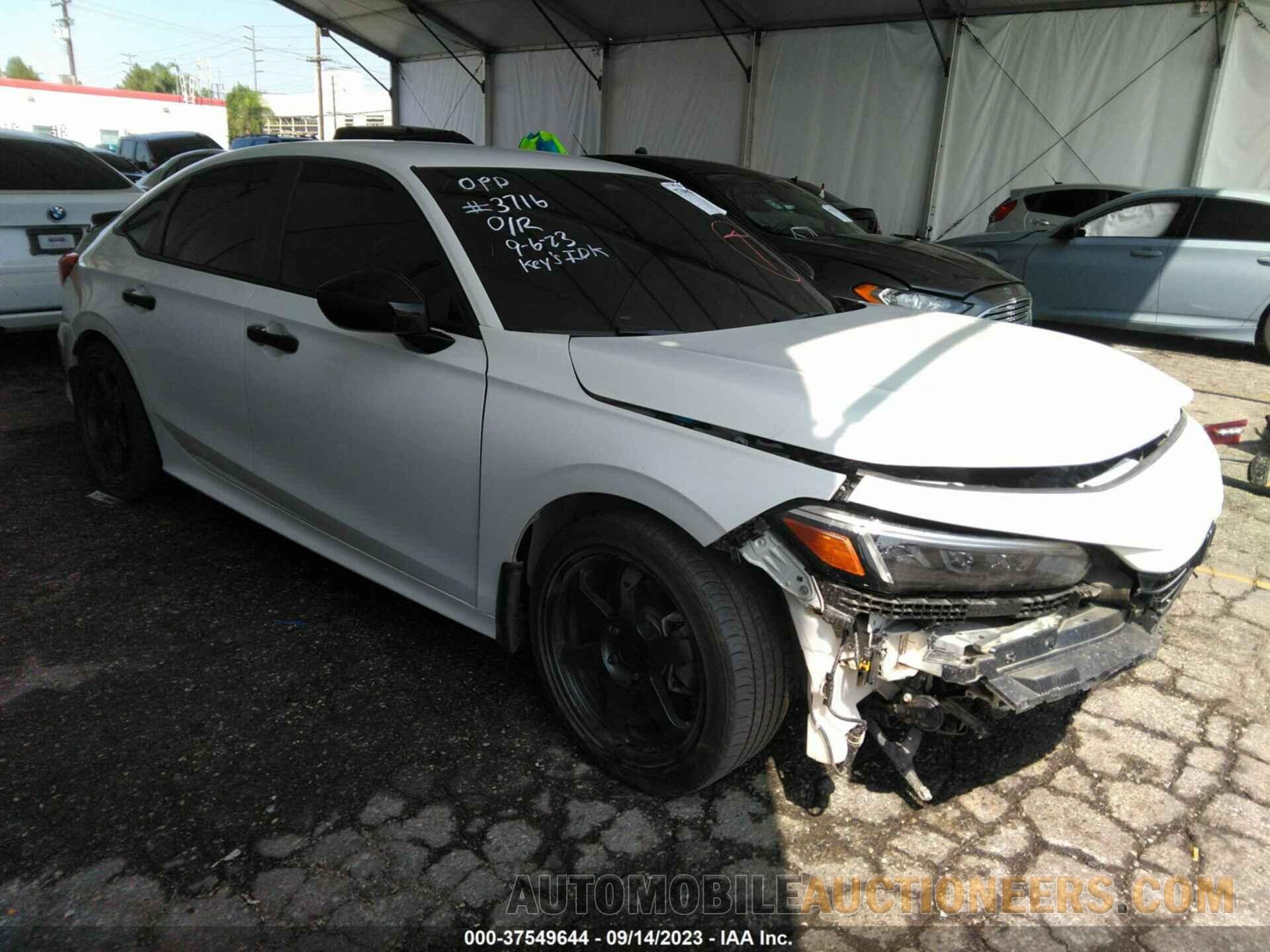 2HGFE2F58NH603597 HONDA CIVIC SEDAN 2022