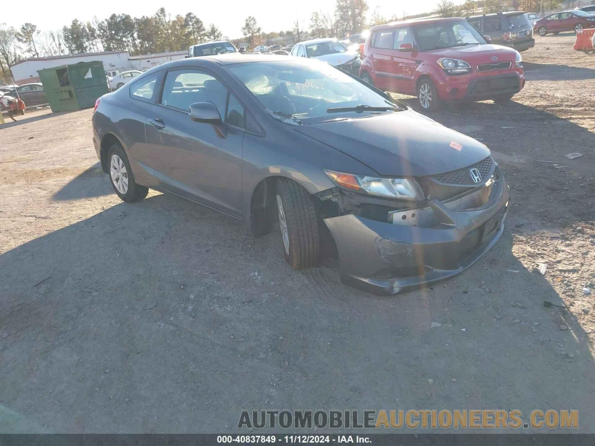 2HGFG3B54CH546558 HONDA CIVIC 2012