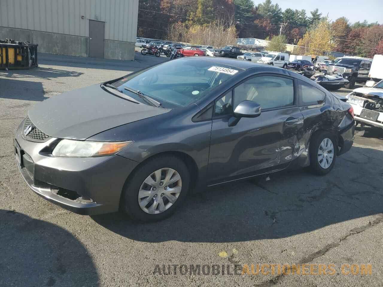 2HGFG3B57CH524473 HONDA CIVIC 2012