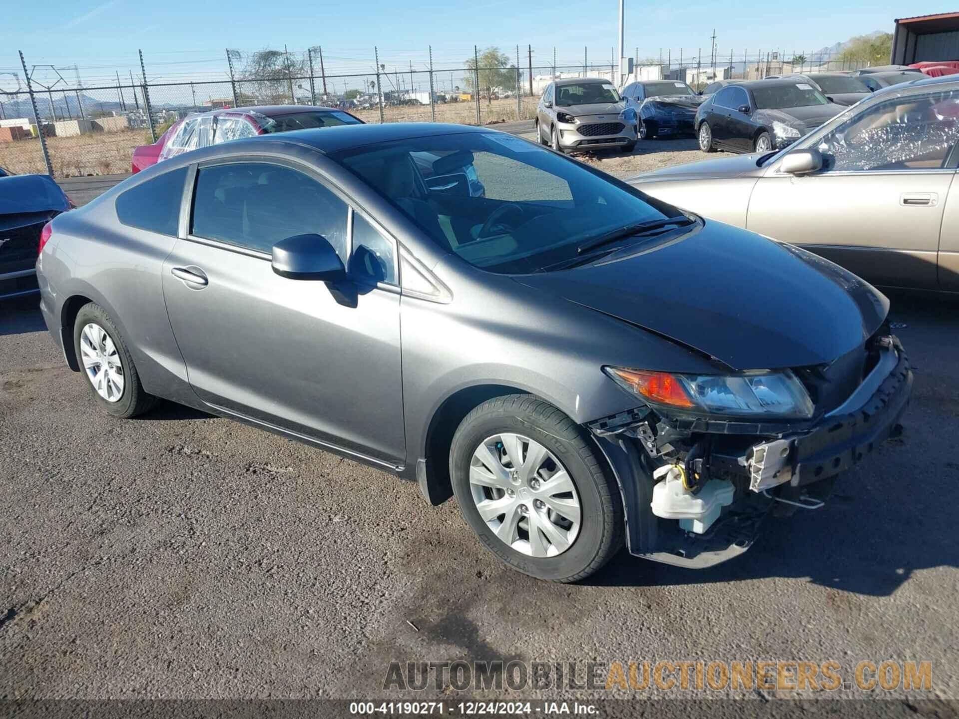 2HGFG3B5XCH553160 HONDA CIVIC 2012