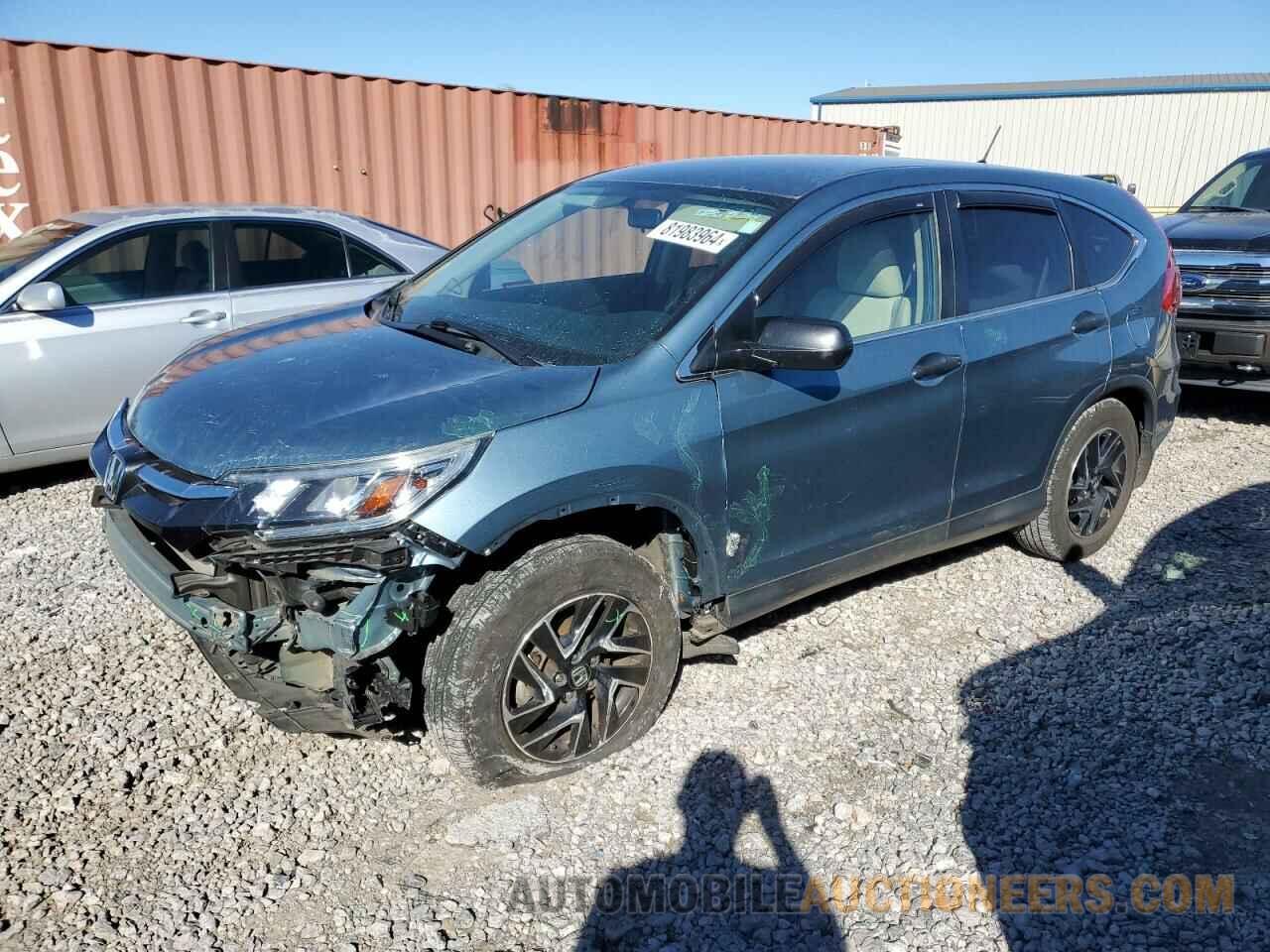 2HKRM3H40GH548940 HONDA CRV 2016