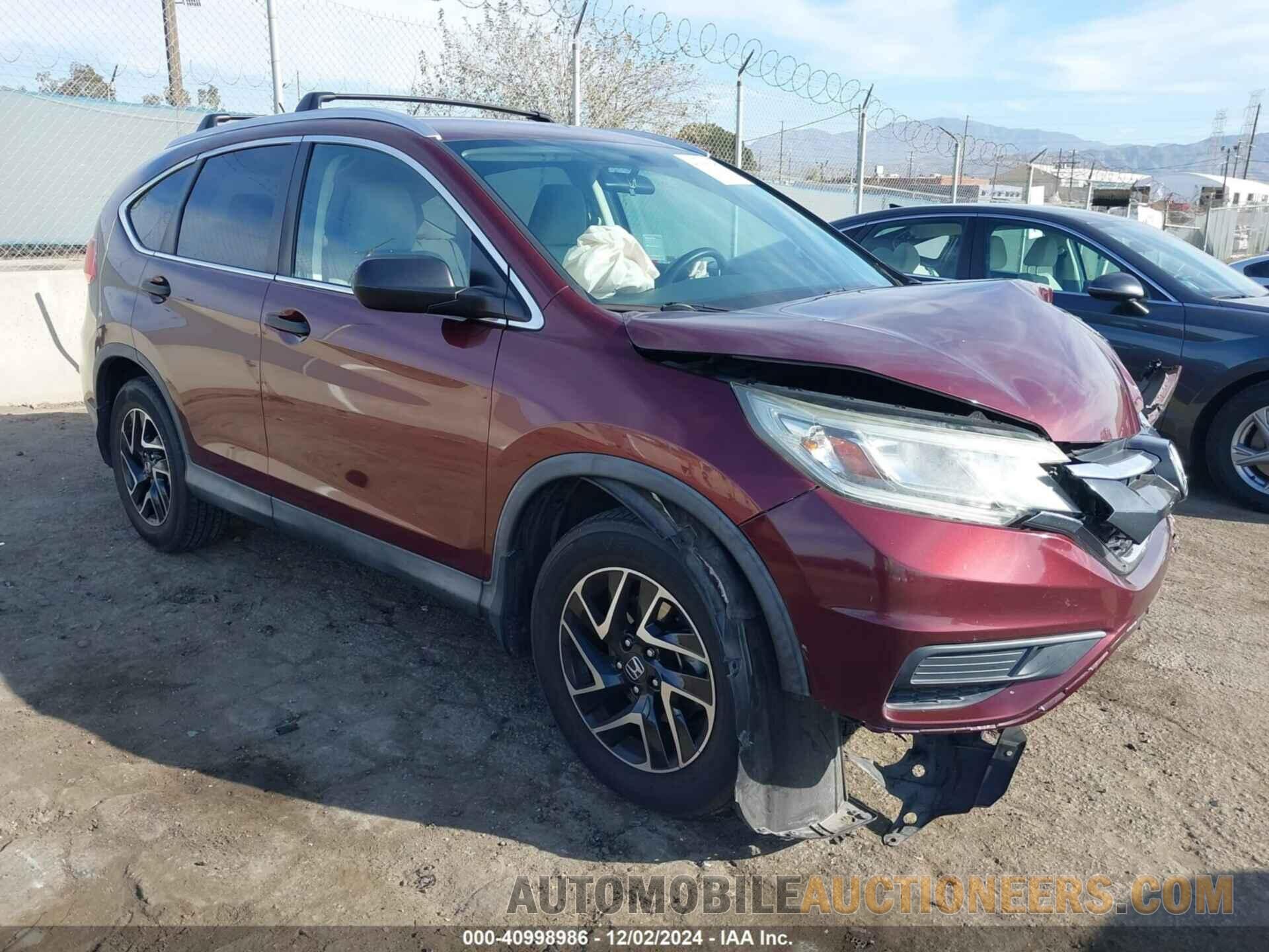 2HKRM3H48GH537684 HONDA CR-V 2016