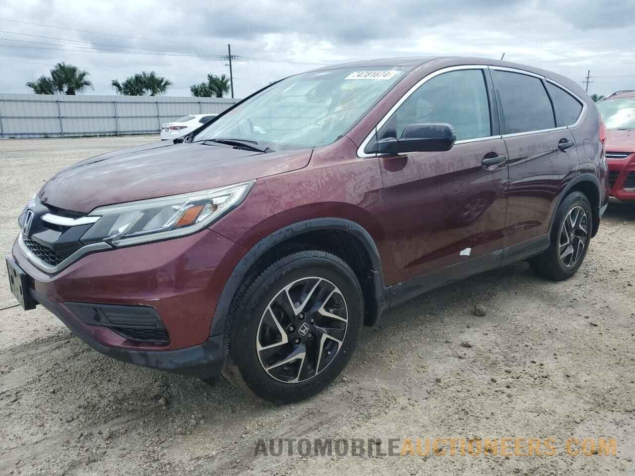 2HKRM3H49GH557071 HONDA CRV 2016