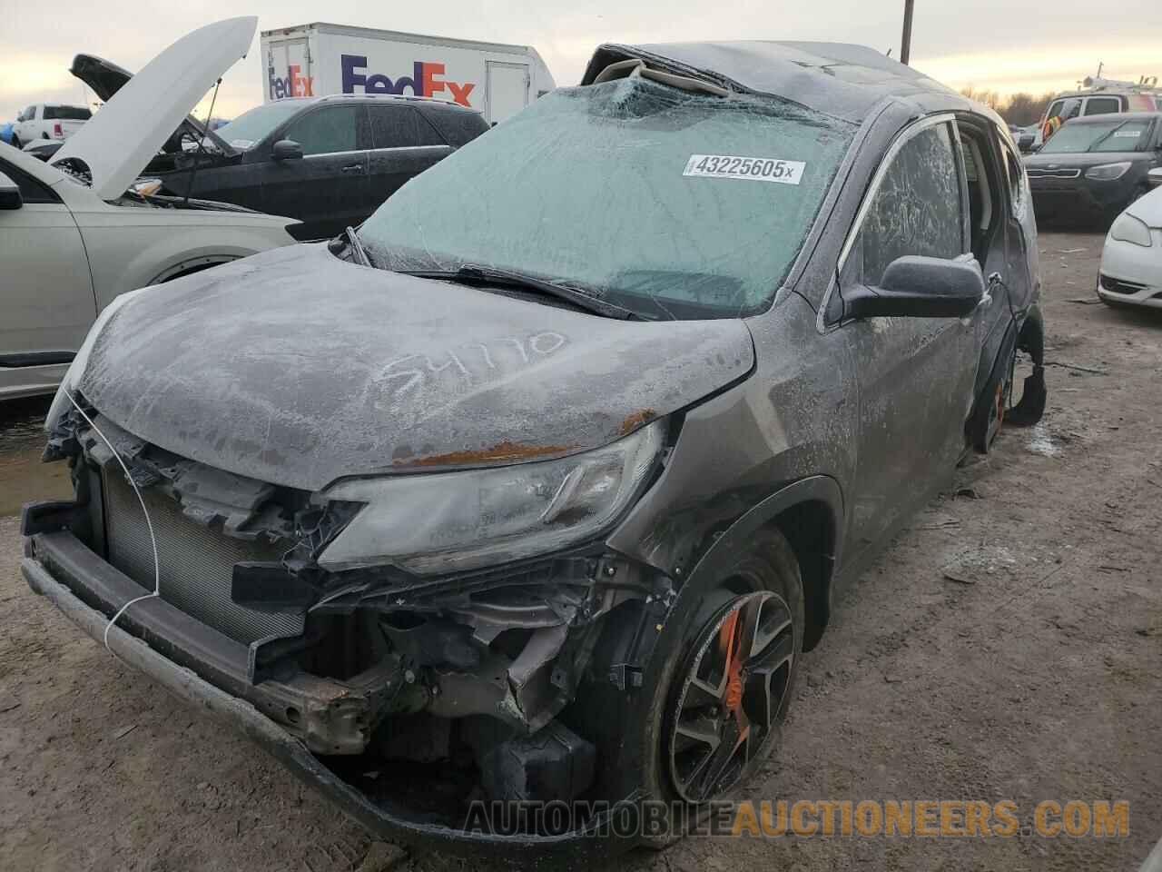 2HKRM3H4XGH529005 HONDA CRV 2016