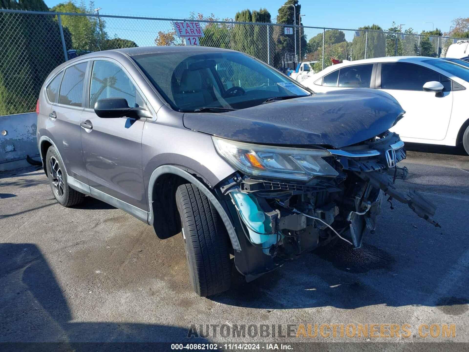 2HKRM3H4XGH563297 HONDA CR-V 2016