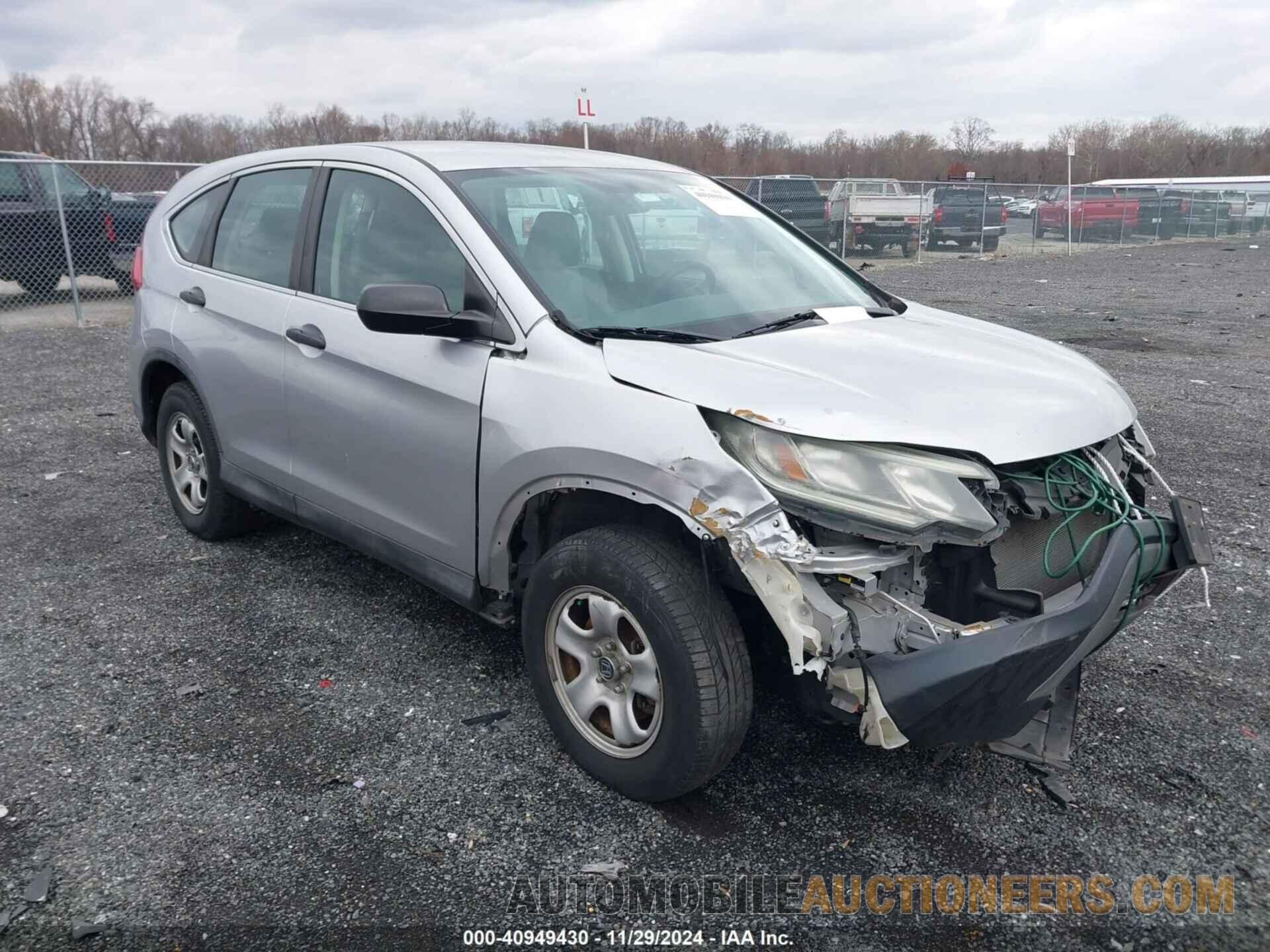 2HKRM4H37GH603302 HONDA CR-V 2016