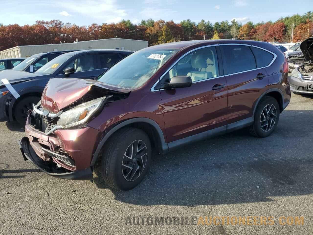 2HKRM4H48GH694945 HONDA CRV 2016