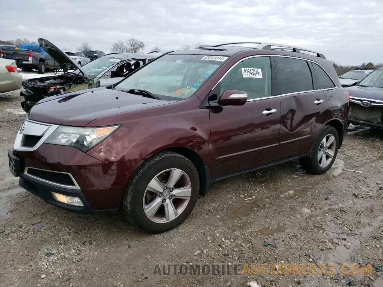 2HNYD2H34DH505603 ACURA MDX 2013