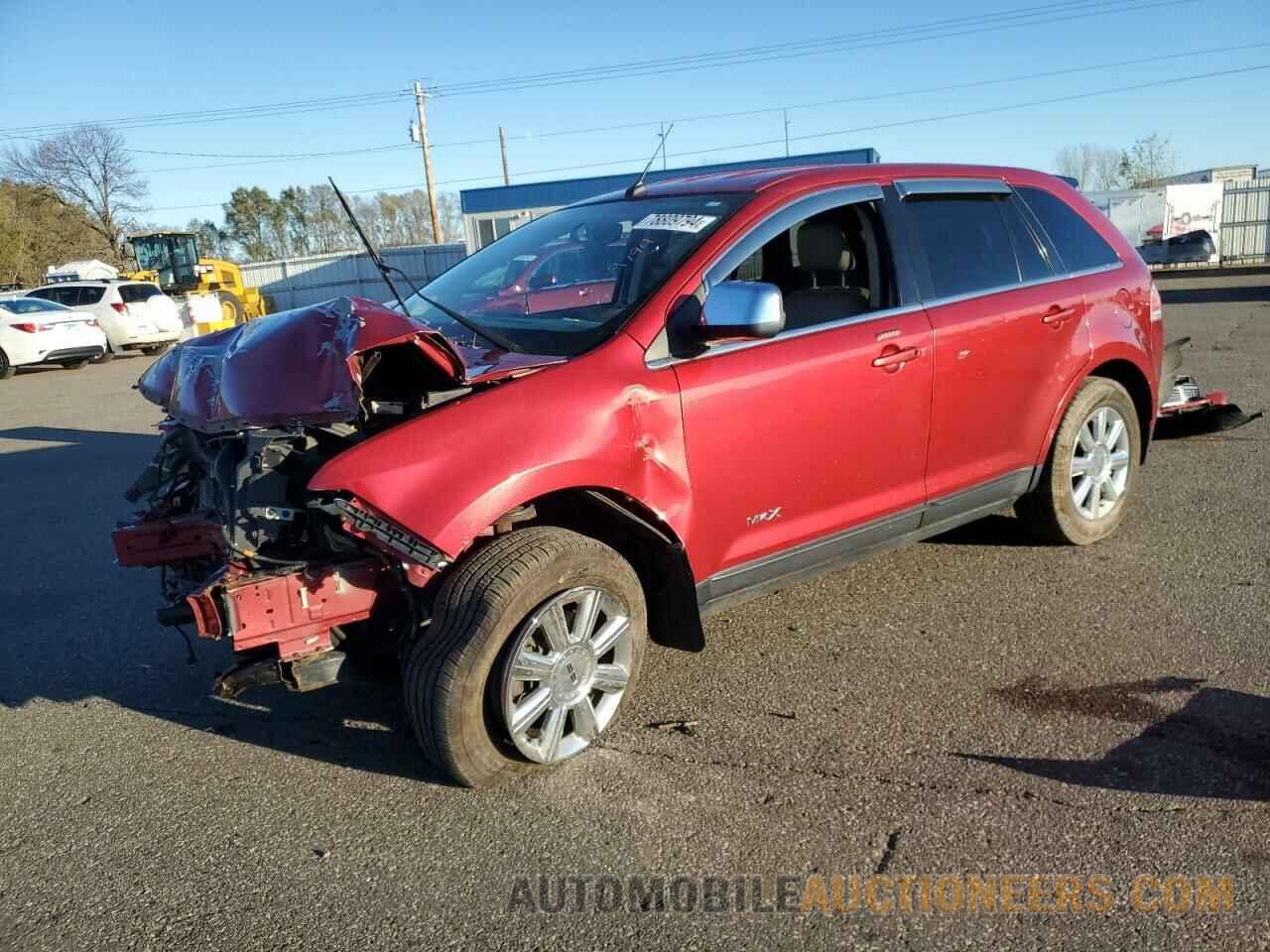 2LMDU88C27BJ05828 LINCOLN MKX 2007