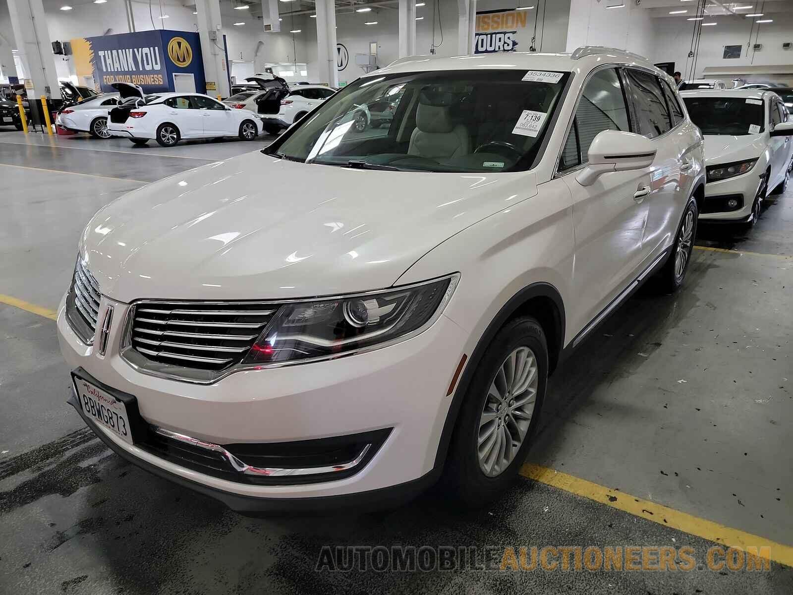 2LMPJ6KR1HBL39175 Lincoln MKX 2017