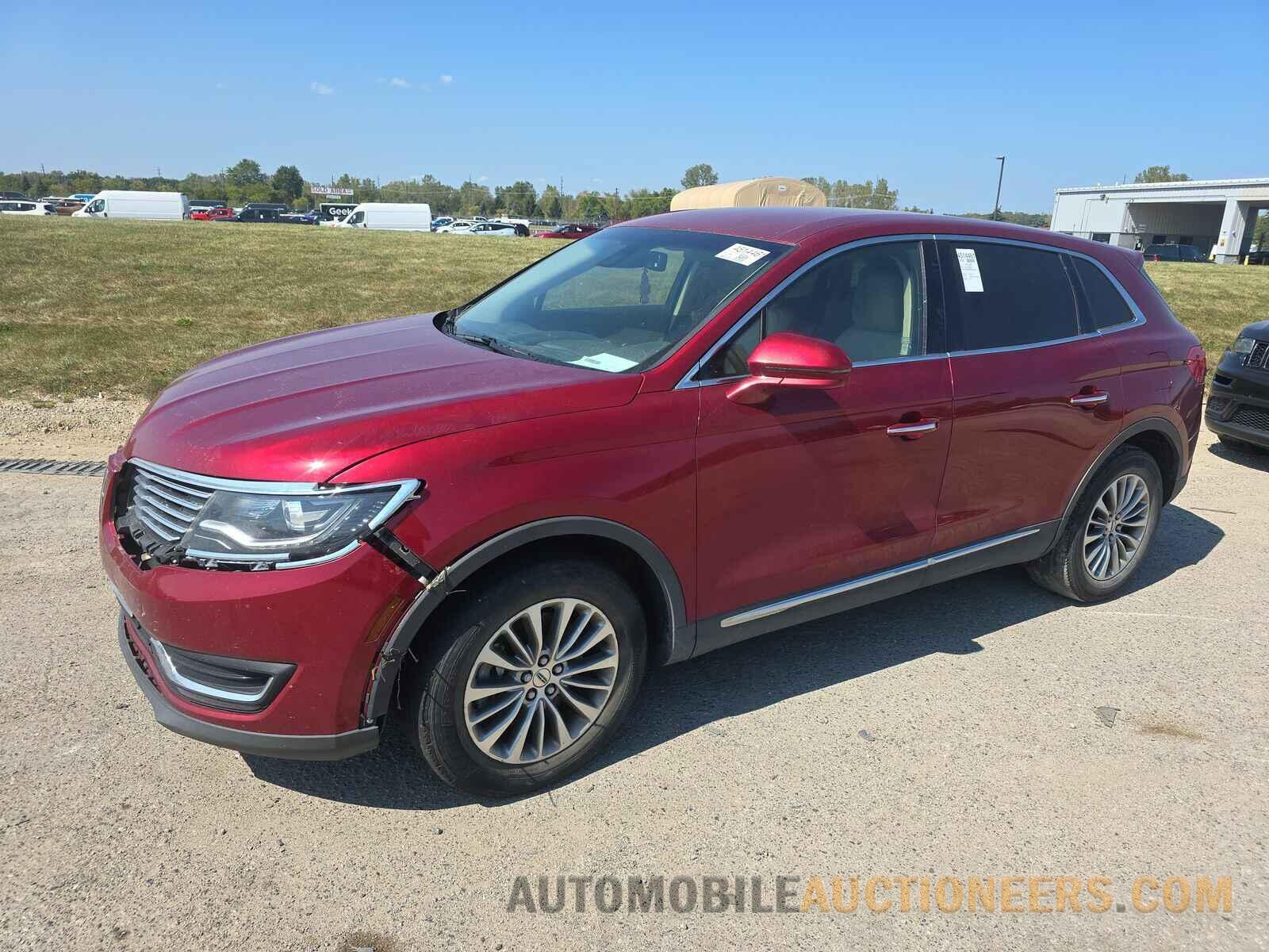 2LMPJ6KR2HBL49911 Lincoln MKX 2017