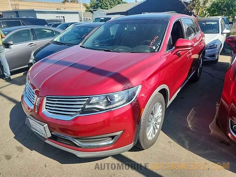 2LMPJ6KR4JBL22845 Lincoln MKX 2018