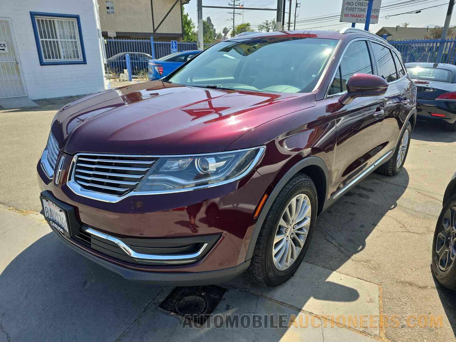 2LMPJ6KR6HBL47417 Lincoln MKX 2017