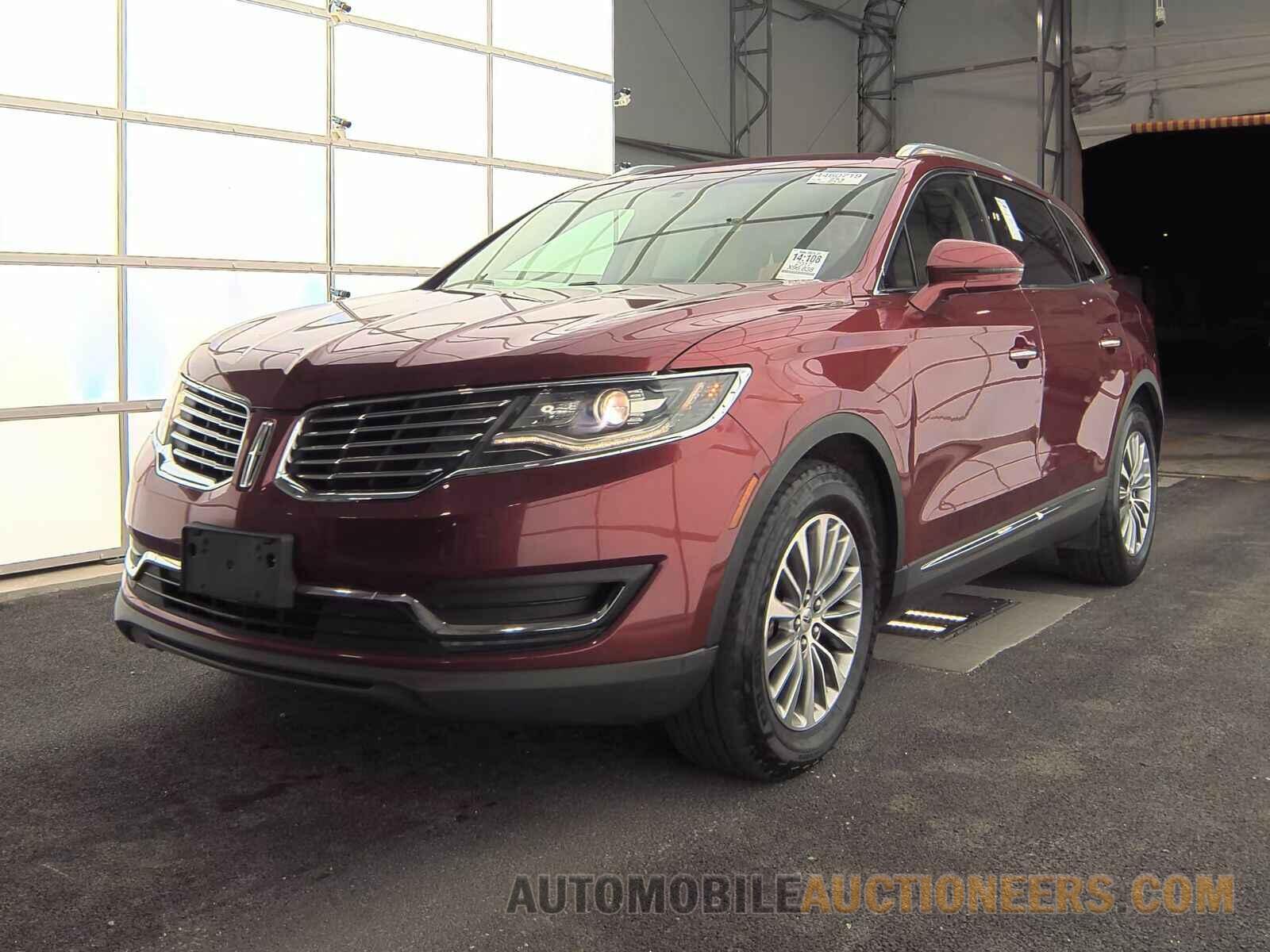 2LMPJ6KR7HBL14586 Lincoln MKX 2017