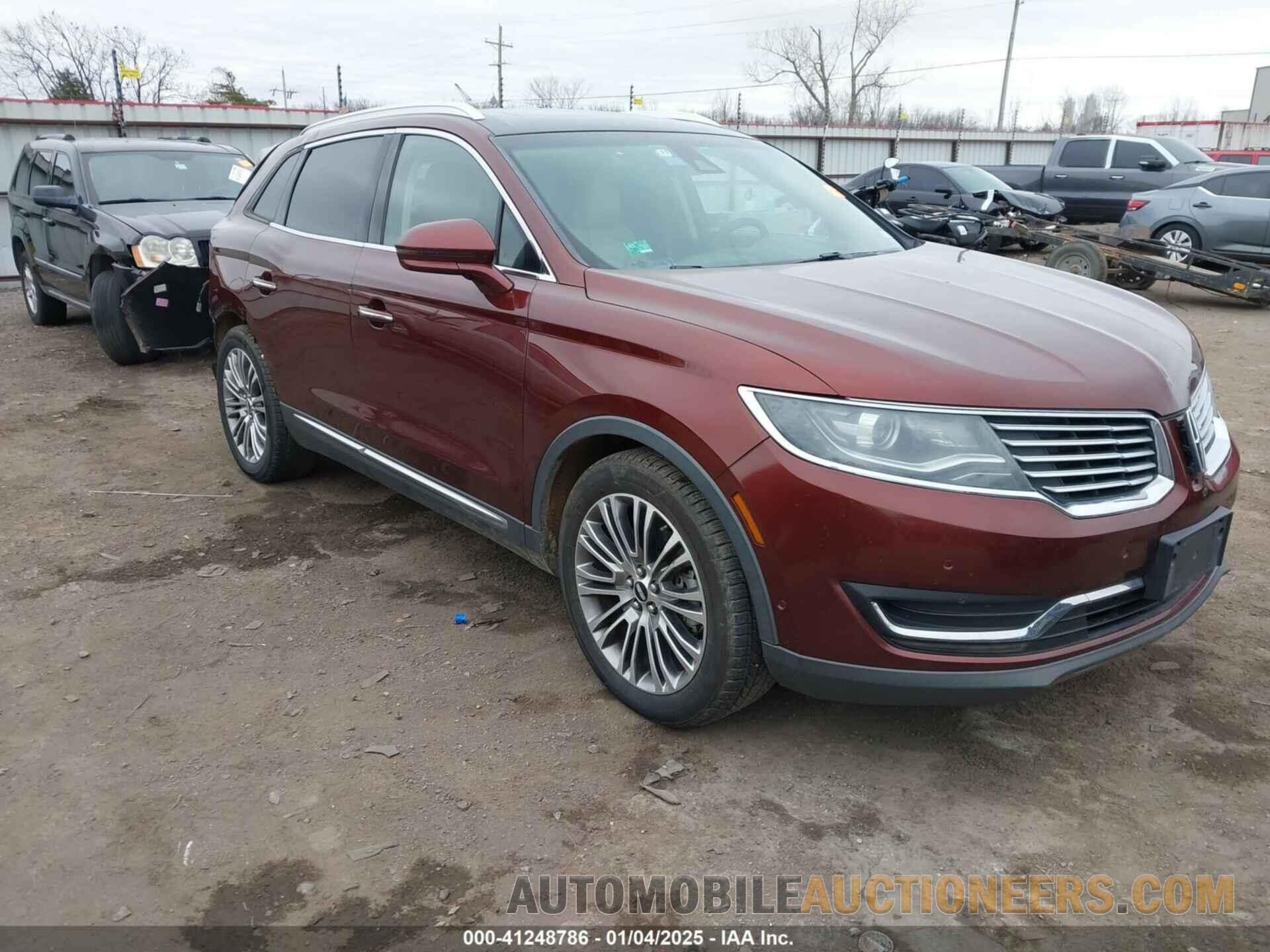 2LMPJ6LP0GBL42595 LINCOLN MKX 2016