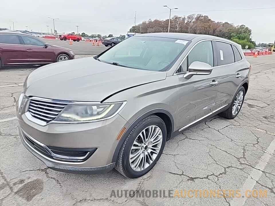 2LMPJ6LR0HBL40705 Lincoln MKX 2017