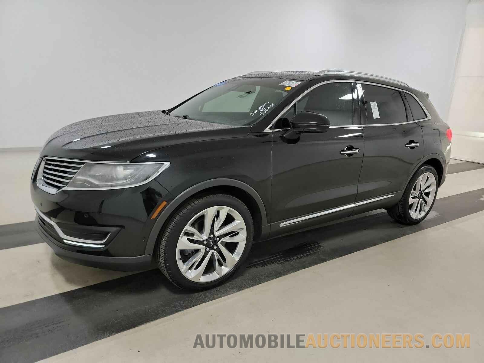 2LMPJ6LR1HBL14596 Lincoln MKX 2017