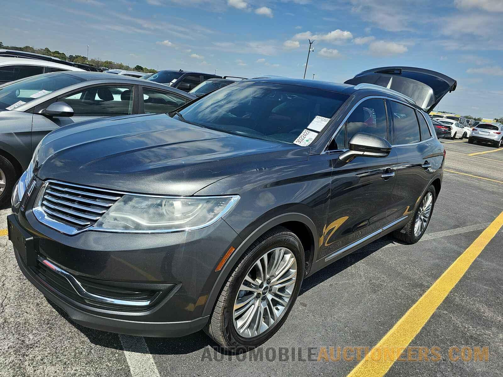 2LMPJ6LR1HBL33214 Lincoln MKX 2017