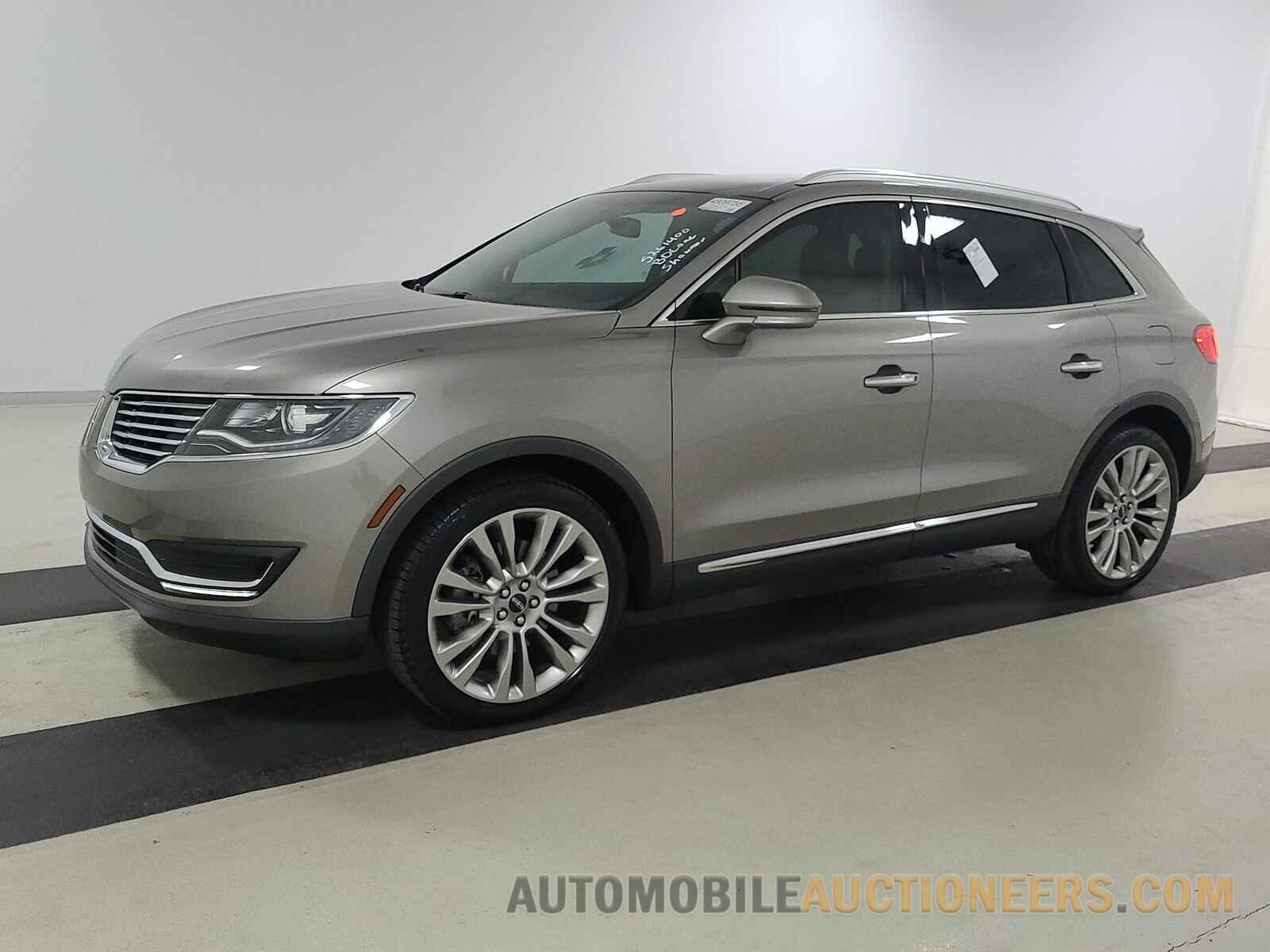 2LMPJ6LR4HBL46944 Lincoln MKX 2017