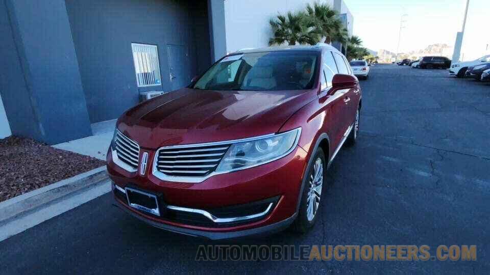 2LMPJ6LR6GBL52257 Lincoln MKX 2016