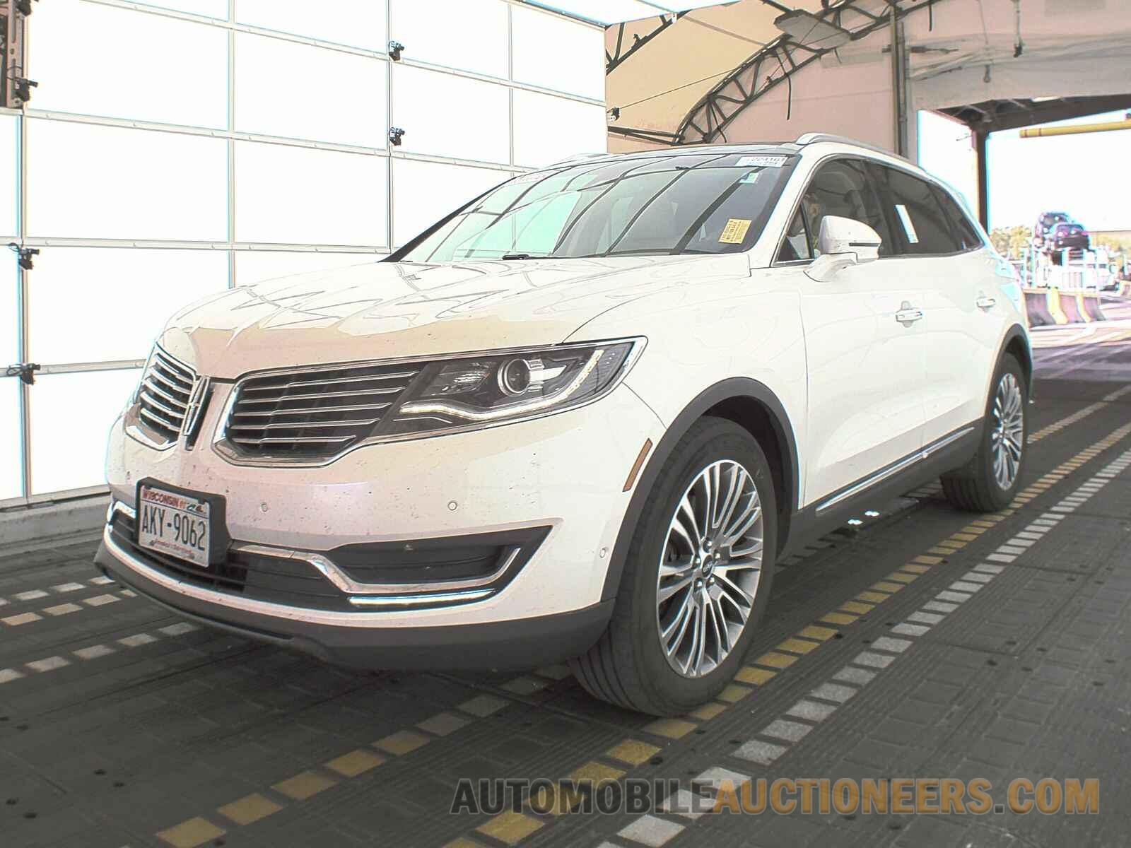 2LMPJ8LR0HBL11037 Lincoln MKX 2017