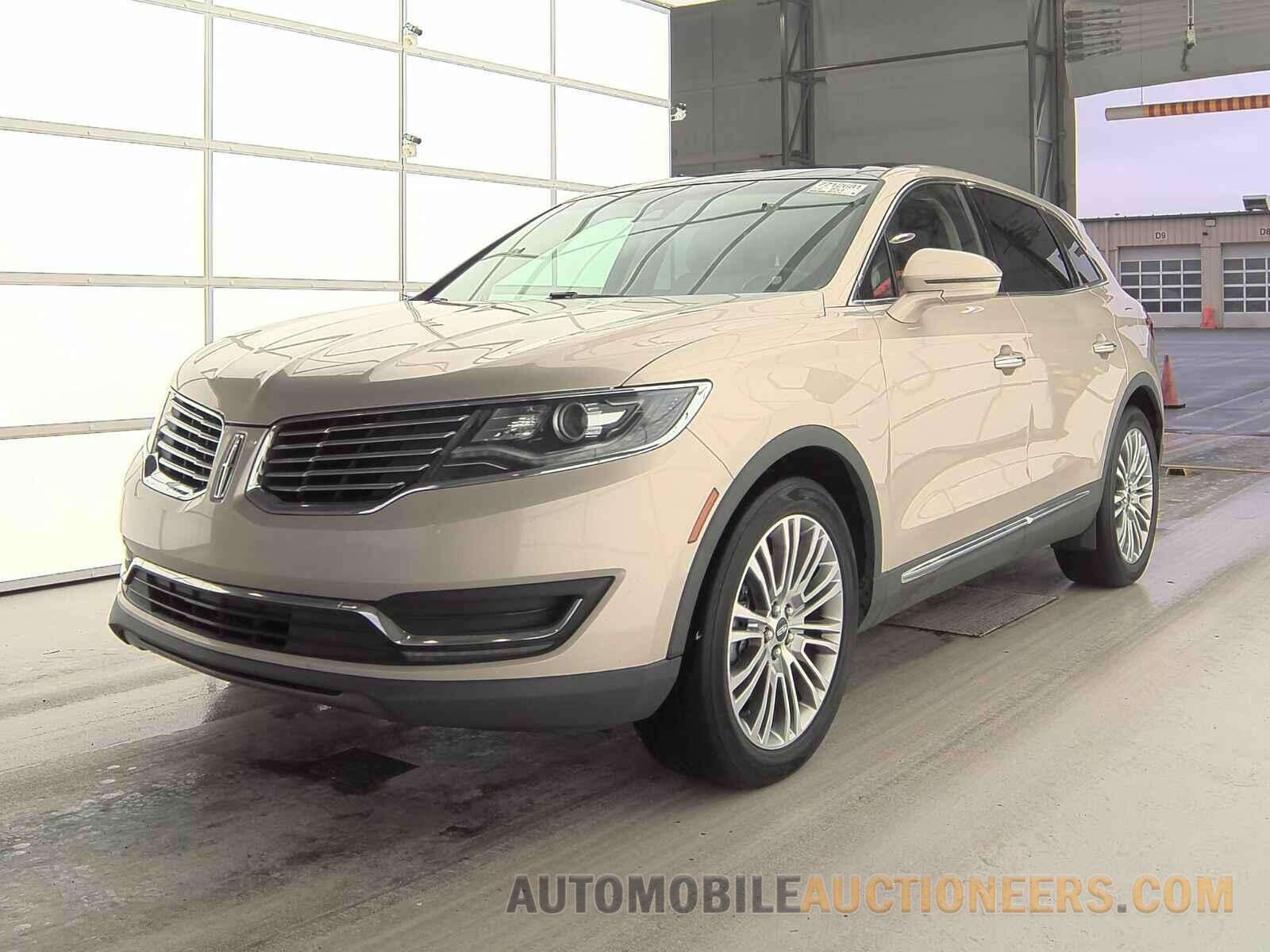 2LMPJ8LR6HBL47296 Lincoln MKX 2017