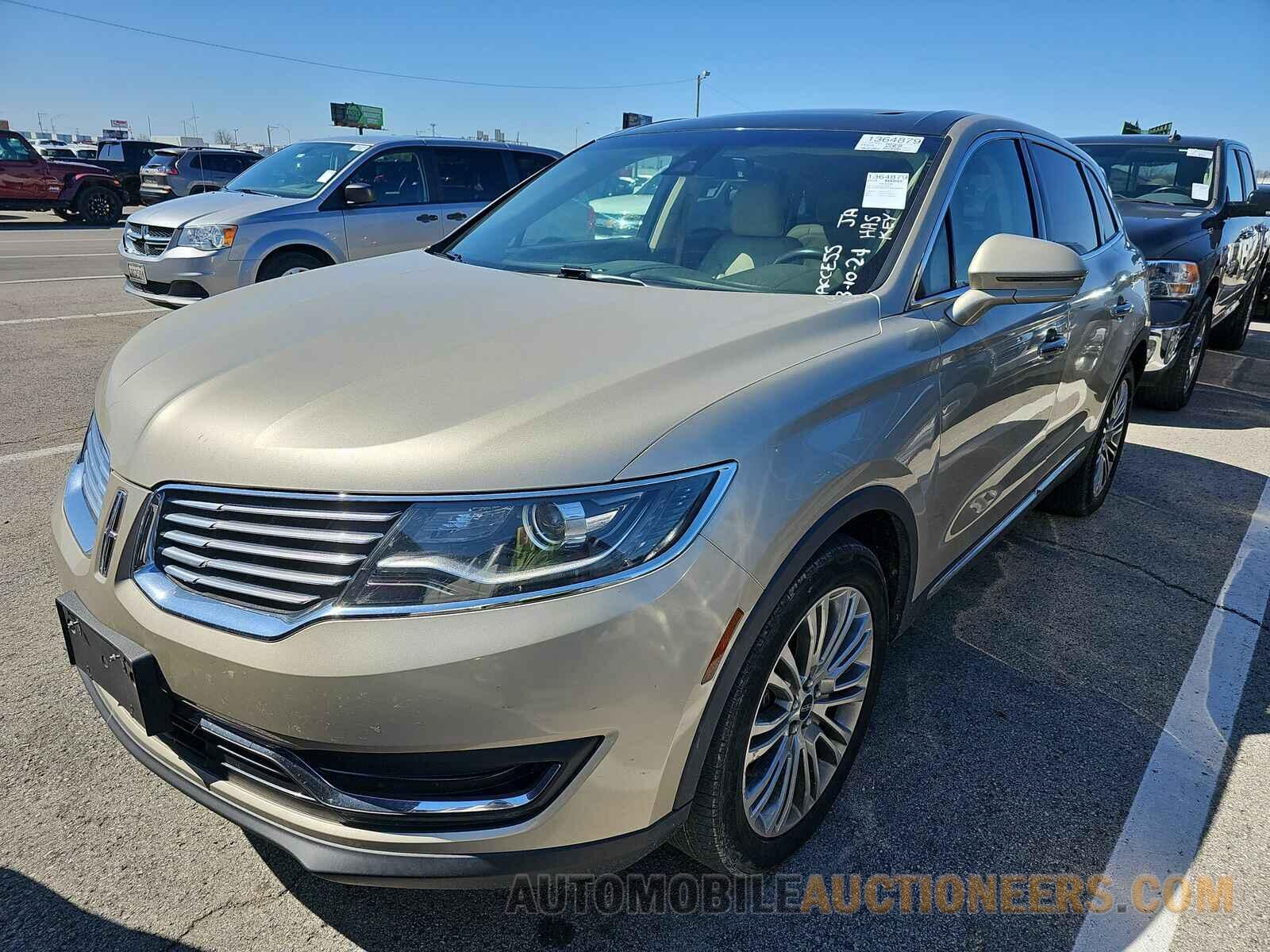 2LMPJ8LR7HBL49994 Lincoln MKX 2017