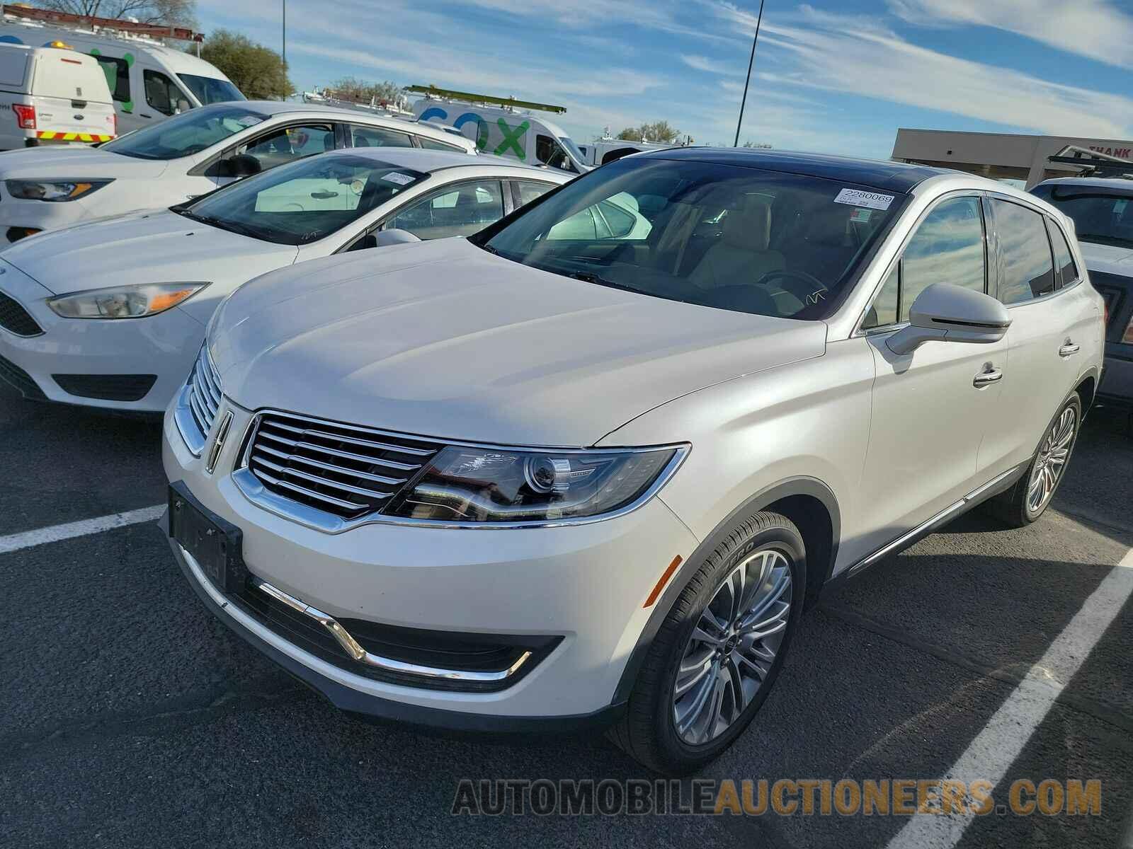 2LMPJ8LR7HBL52992 Lincoln MKX 2017