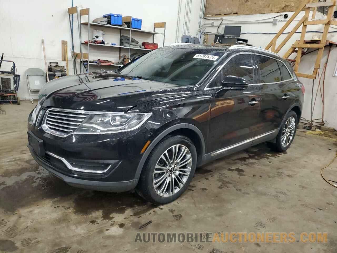 2LMPJ8LR9GBL77214 LINCOLN MKX 2016