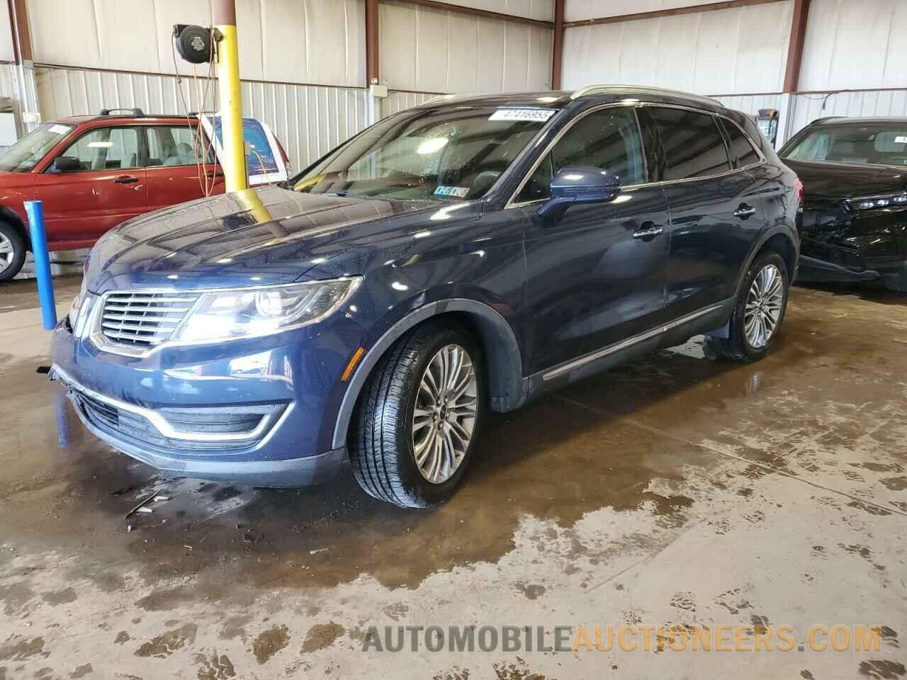 2LMPJ8LR9HBL48376 LINCOLN MKX 2017