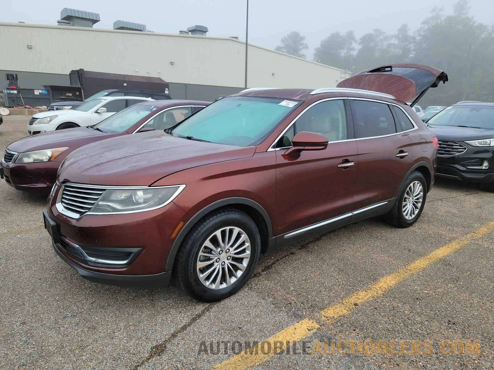 2LMTJ6KP9GBL33698 Lincoln MKX 2016