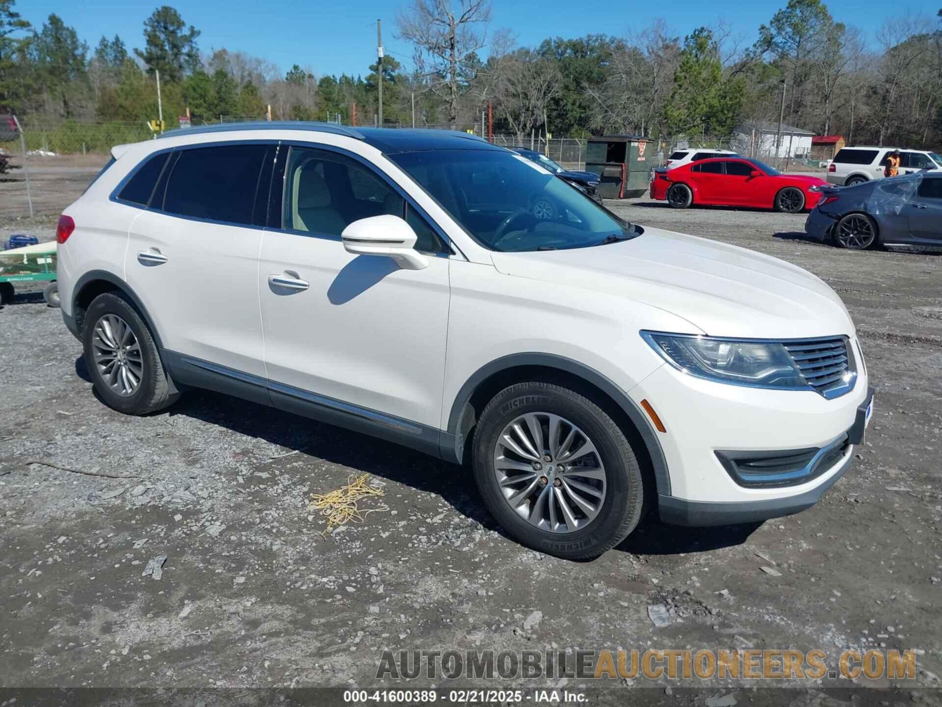 2LMTJ6KR3GBL74104 LINCOLN MKX 2016