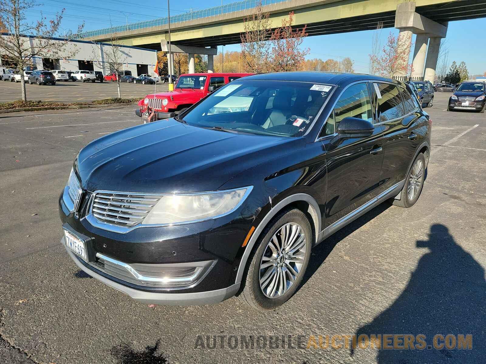 2LMTJ6LP0GBL88457 Lincoln MKX 2016