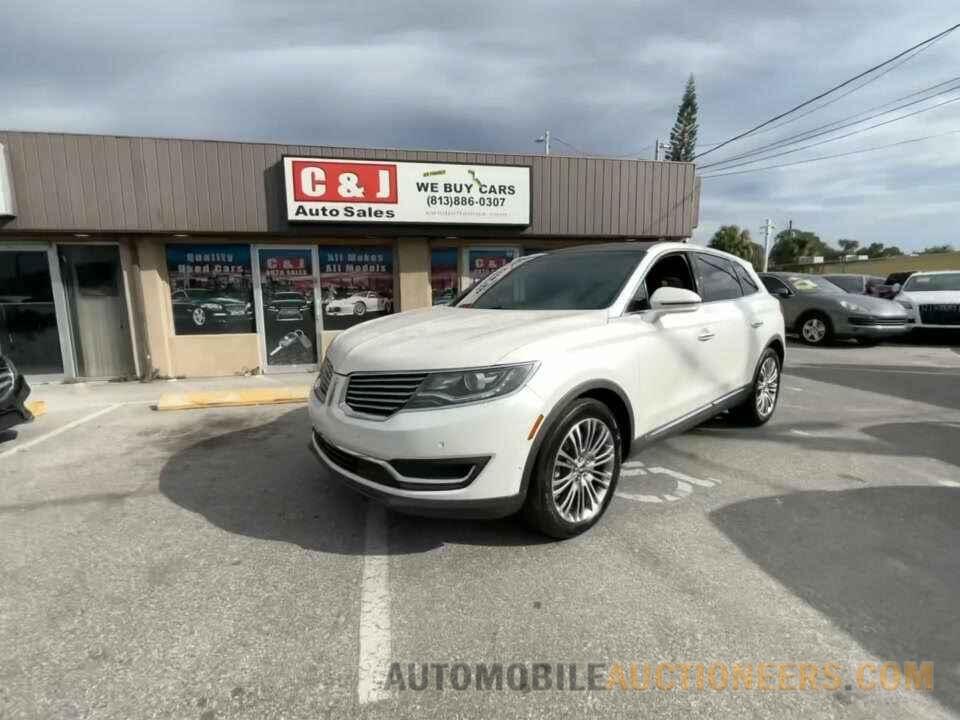 2LMTJ6LR3GBL24172 Lincoln MKX 2016