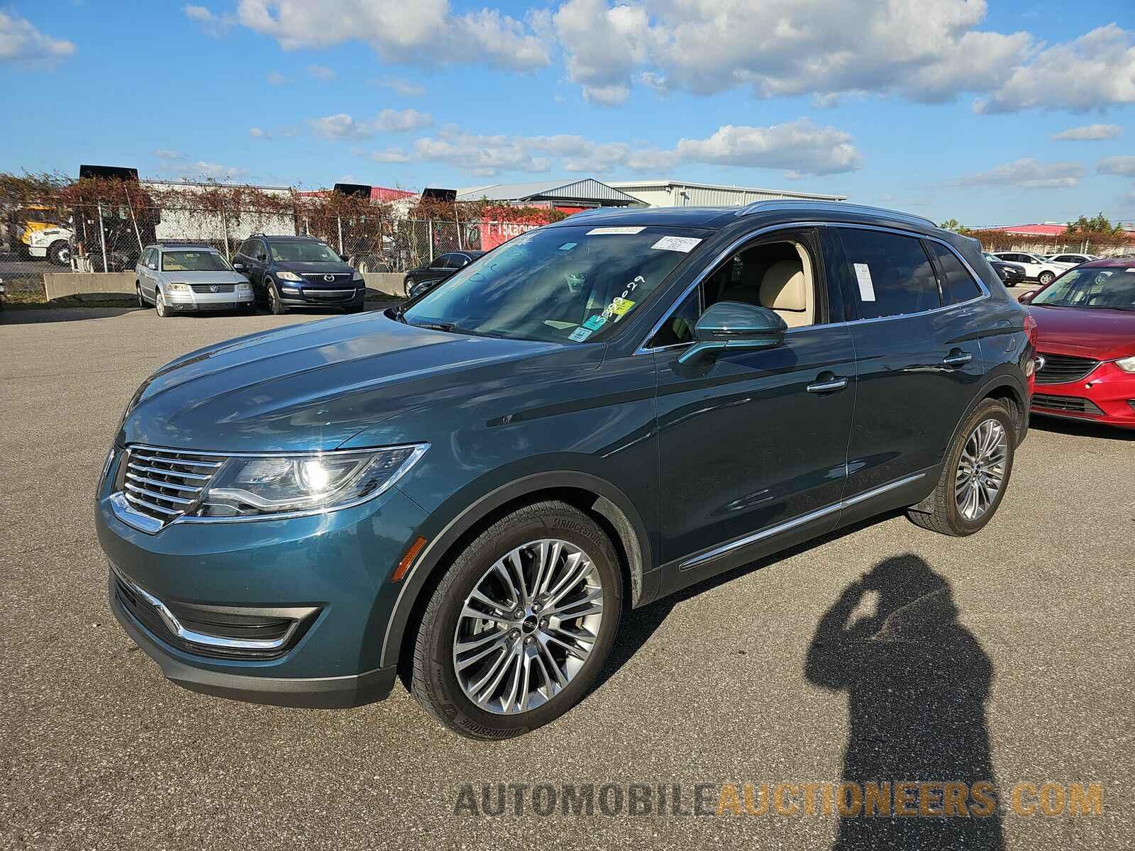 2LMTJ6LR4GBL87832 Lincoln MKX 2016