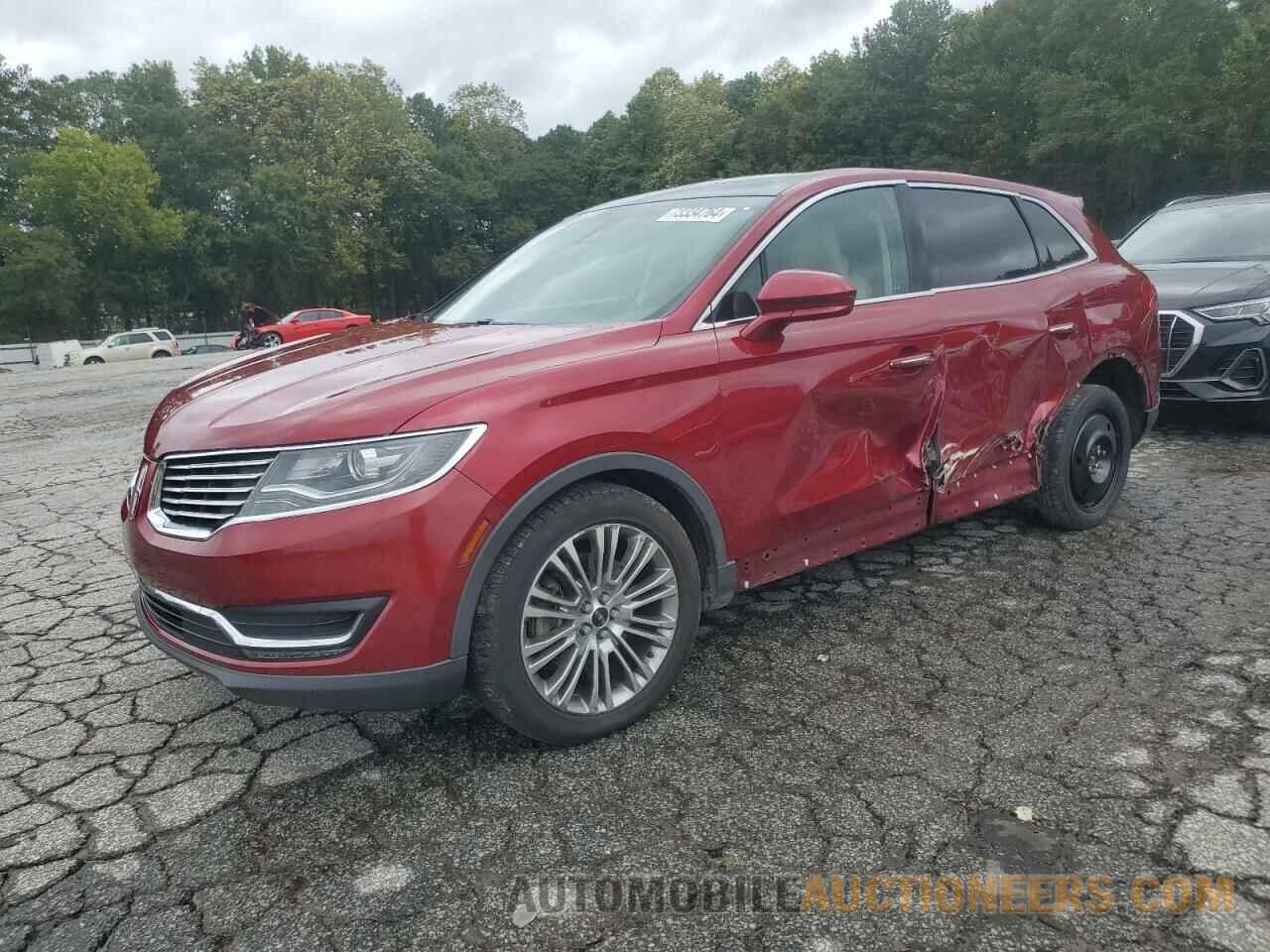 2LMTJ6LR9GBL48542 LINCOLN MKX 2016