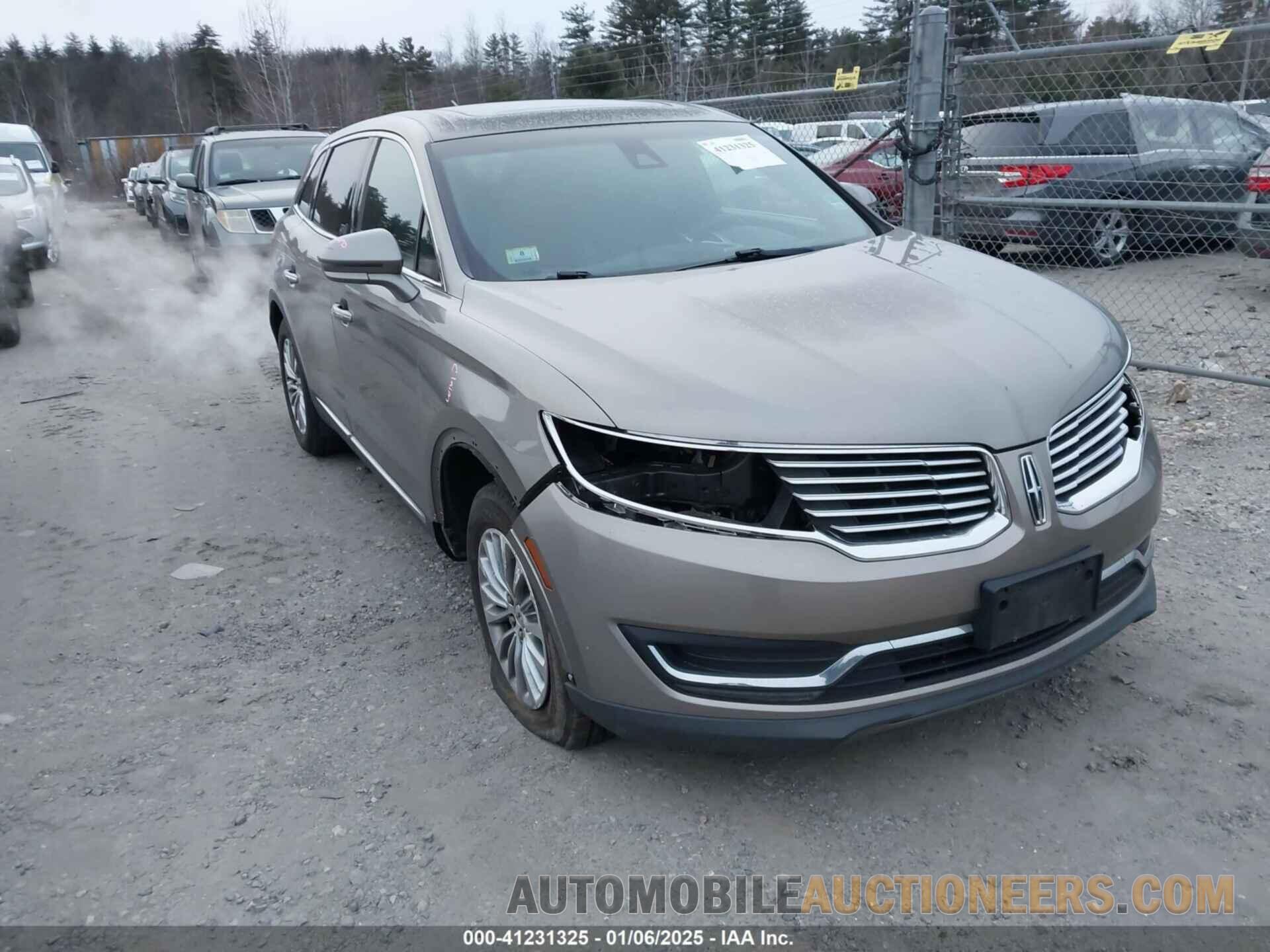 2LMTJ8KP6GBL58912 LINCOLN MKX 2016