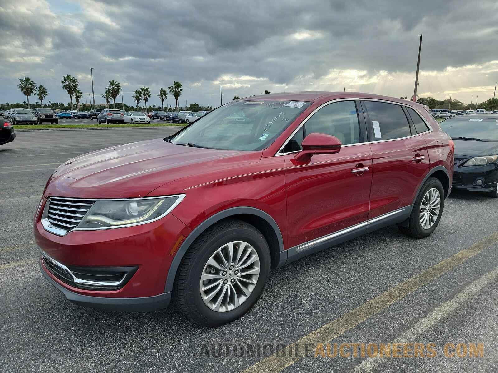 2LMTJ8KR7GBL74019 Lincoln MKX 2016