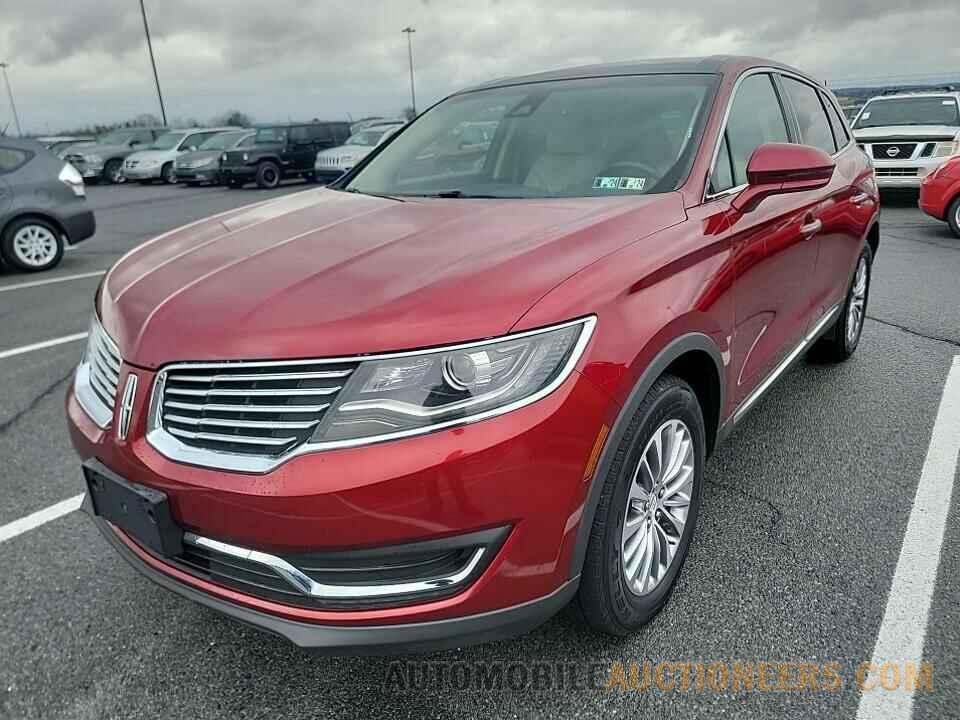 2LMTJ8KR8GBL57830 Lincoln MKX 2016