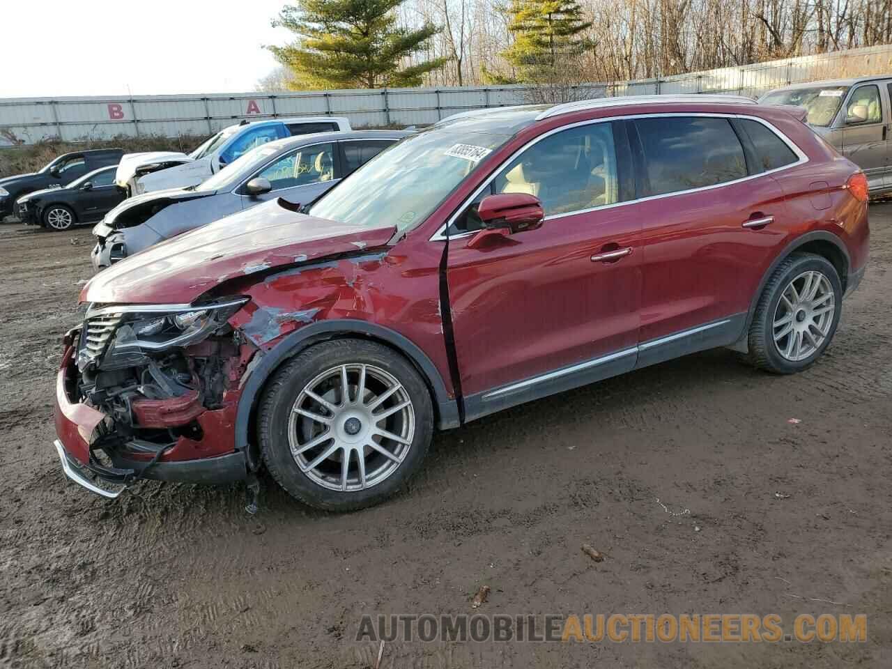 2LMTJ8LP7GBL38201 LINCOLN MKX 2016