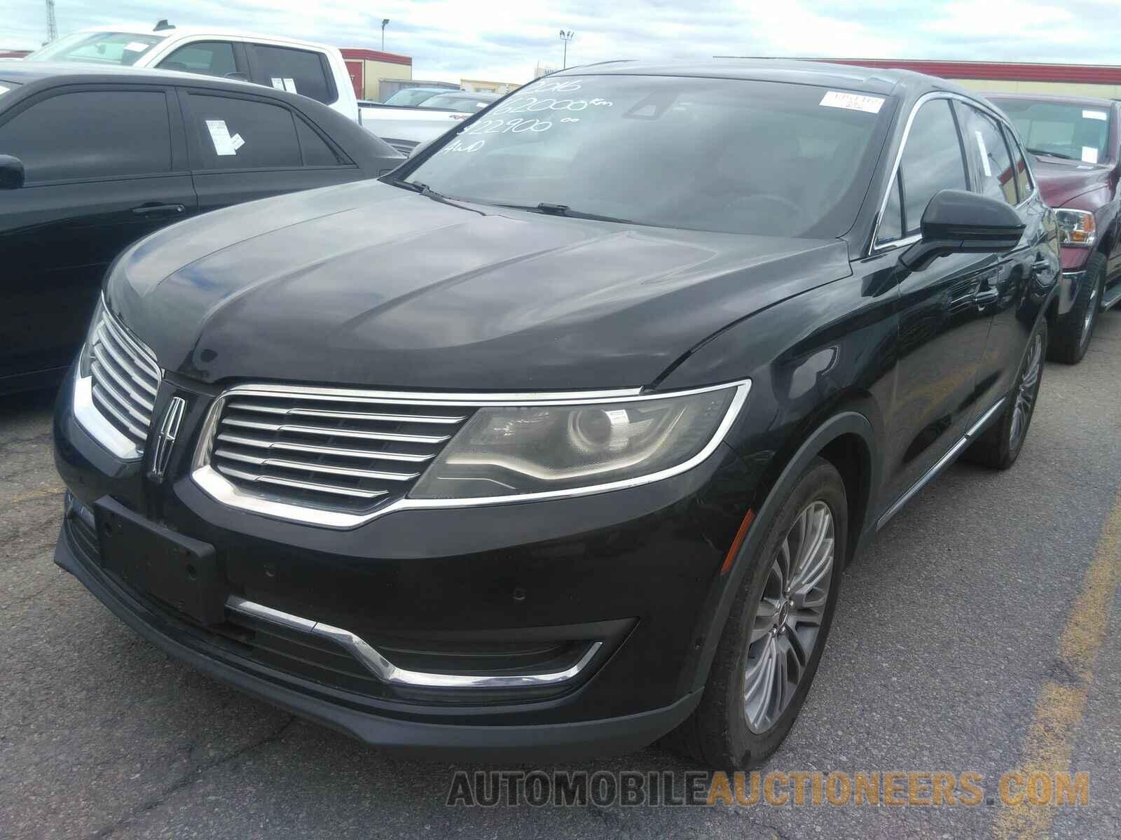 2LMTJ8LR0GBL35433 Lincoln MKX 2016