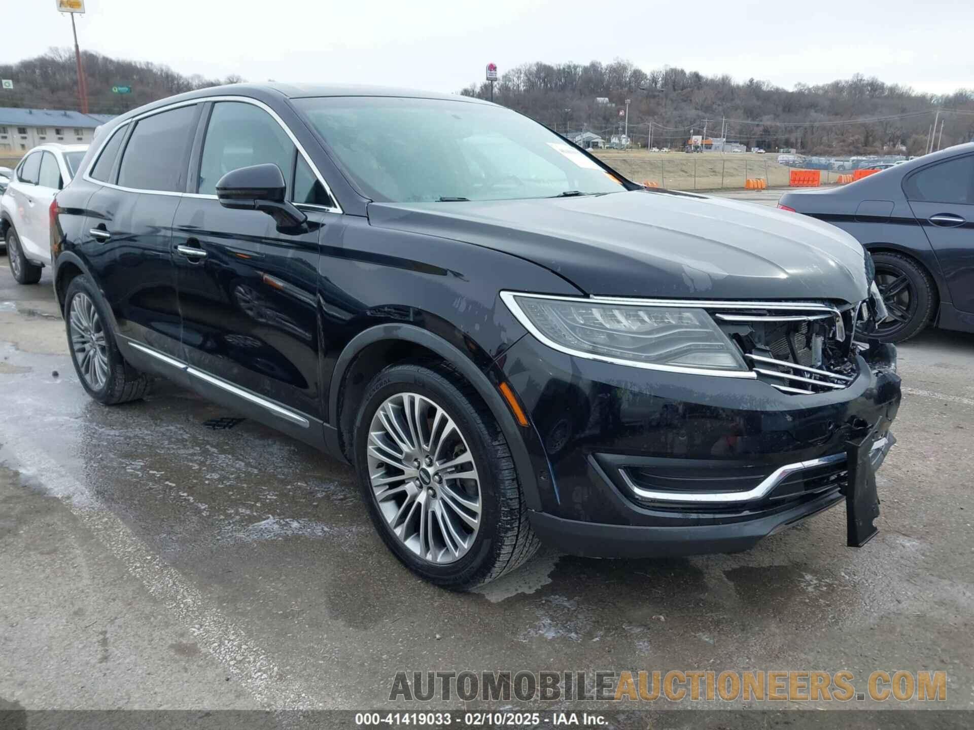 2LMTJ8LR3GBL33367 LINCOLN MKX 2016