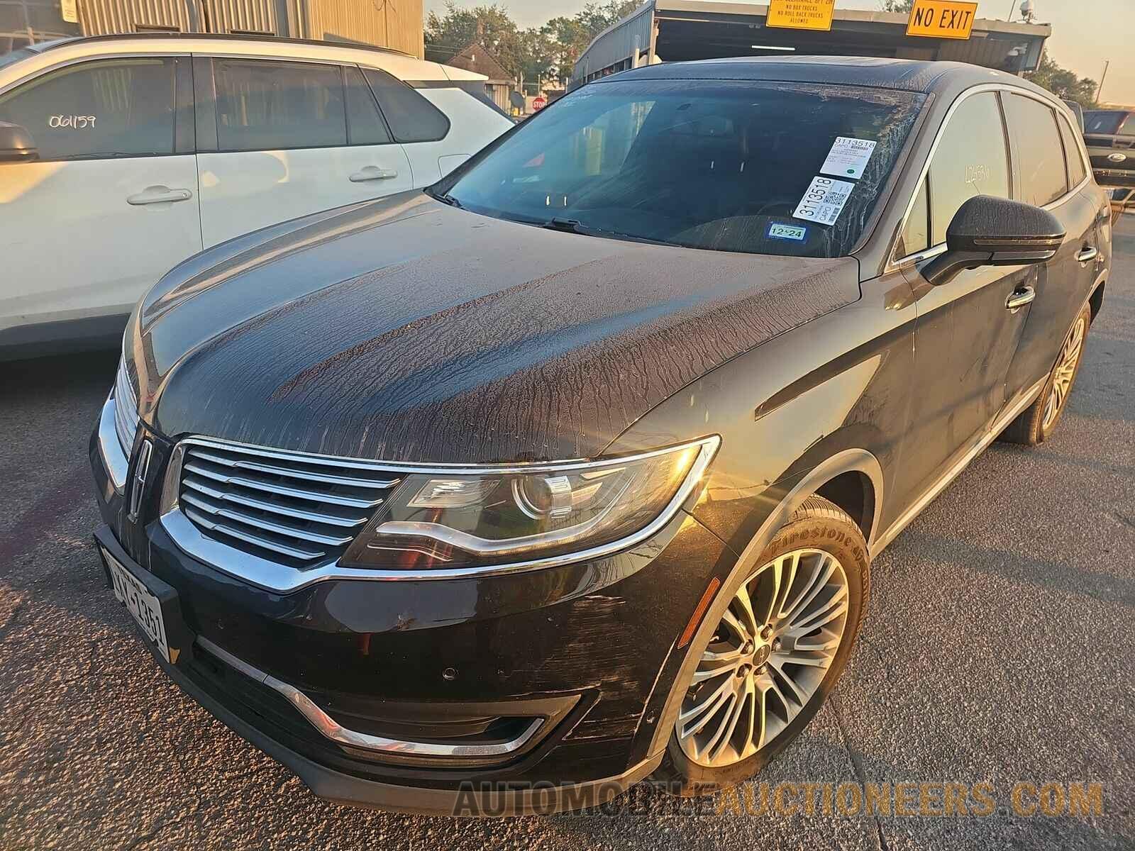 2LMTJ8LRXGBL24536 Lincoln MKX 2016