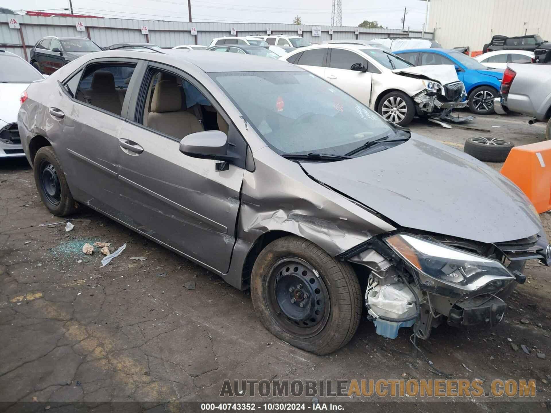 2T1BPRHE1EC005486 TOYOTA COROLLA 2014