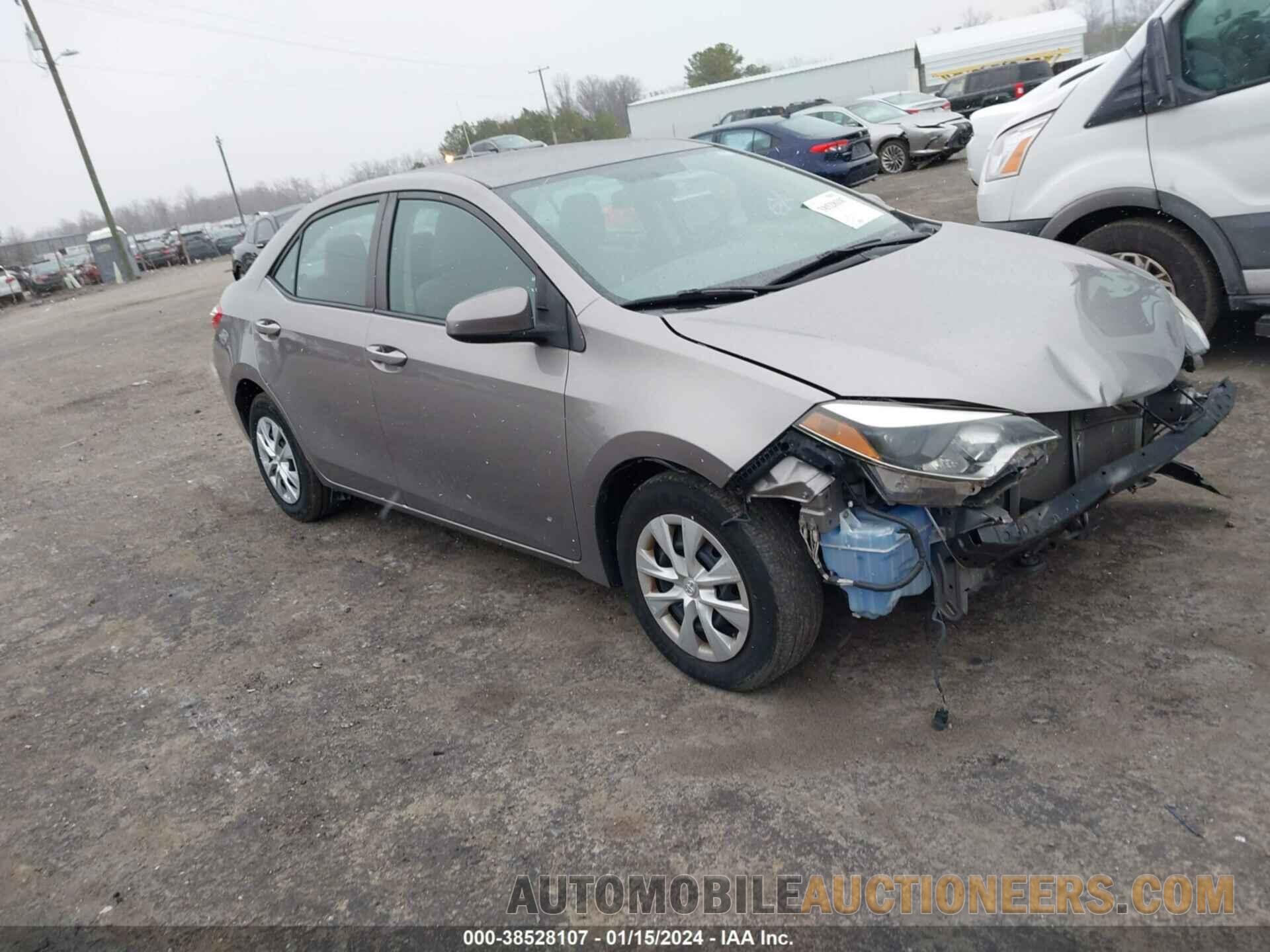 2T1BPRHE4FC261848 TOYOTA COROLLA 2015