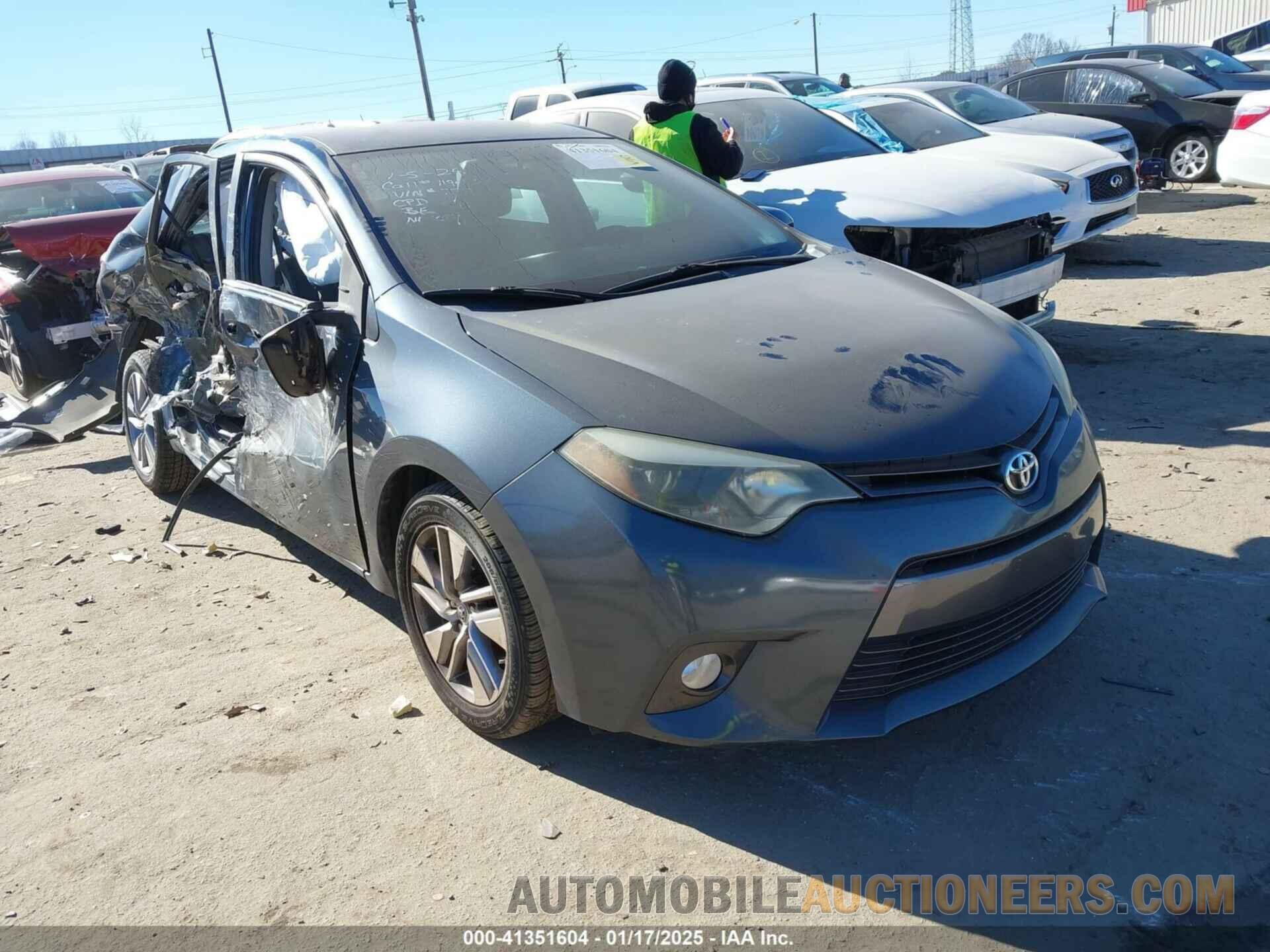 2T1BPRHE4FC377311 TOYOTA COROLLA 2015