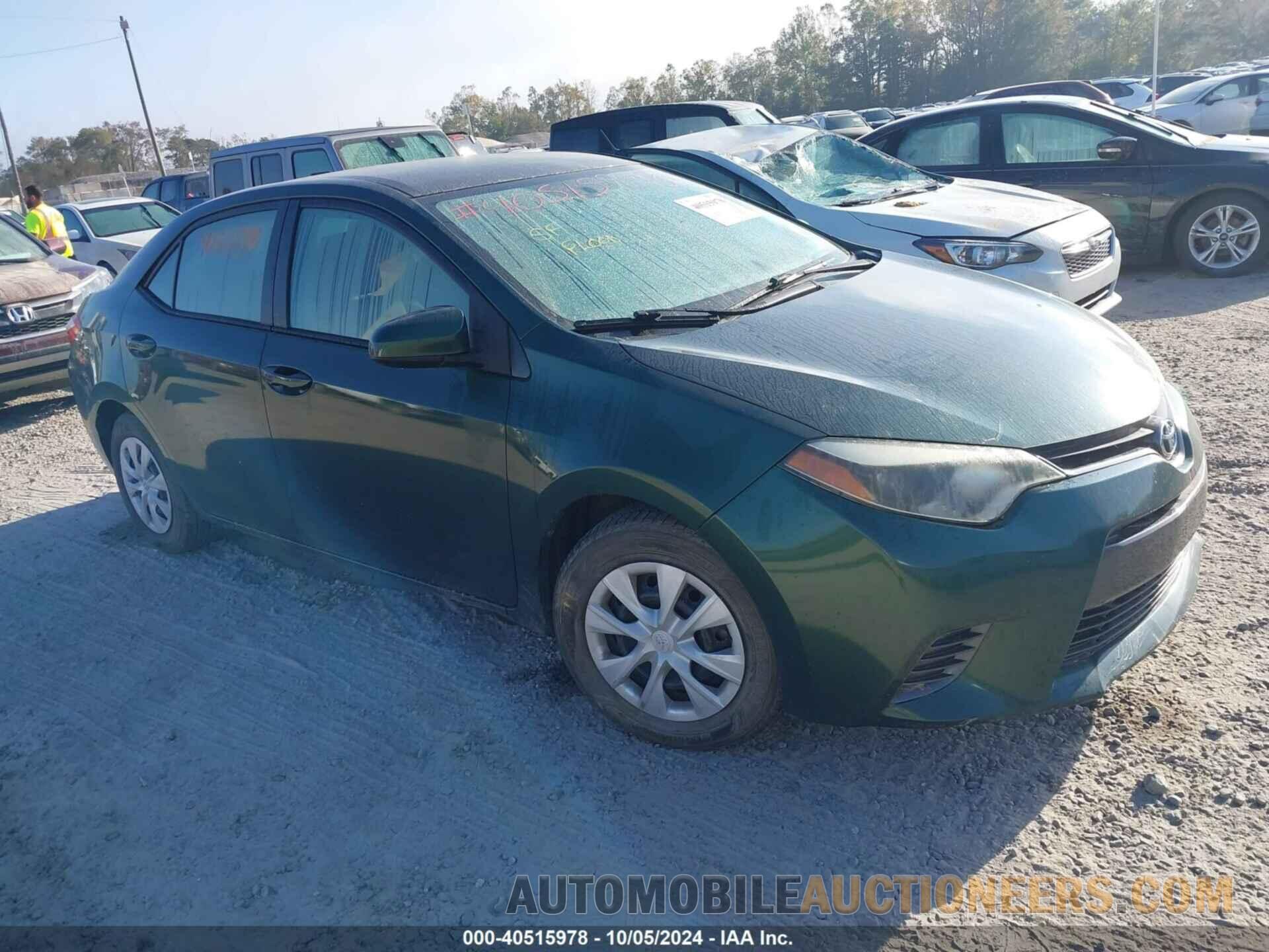 2T1BPRHE5FC369606 TOYOTA COROLLA 2015