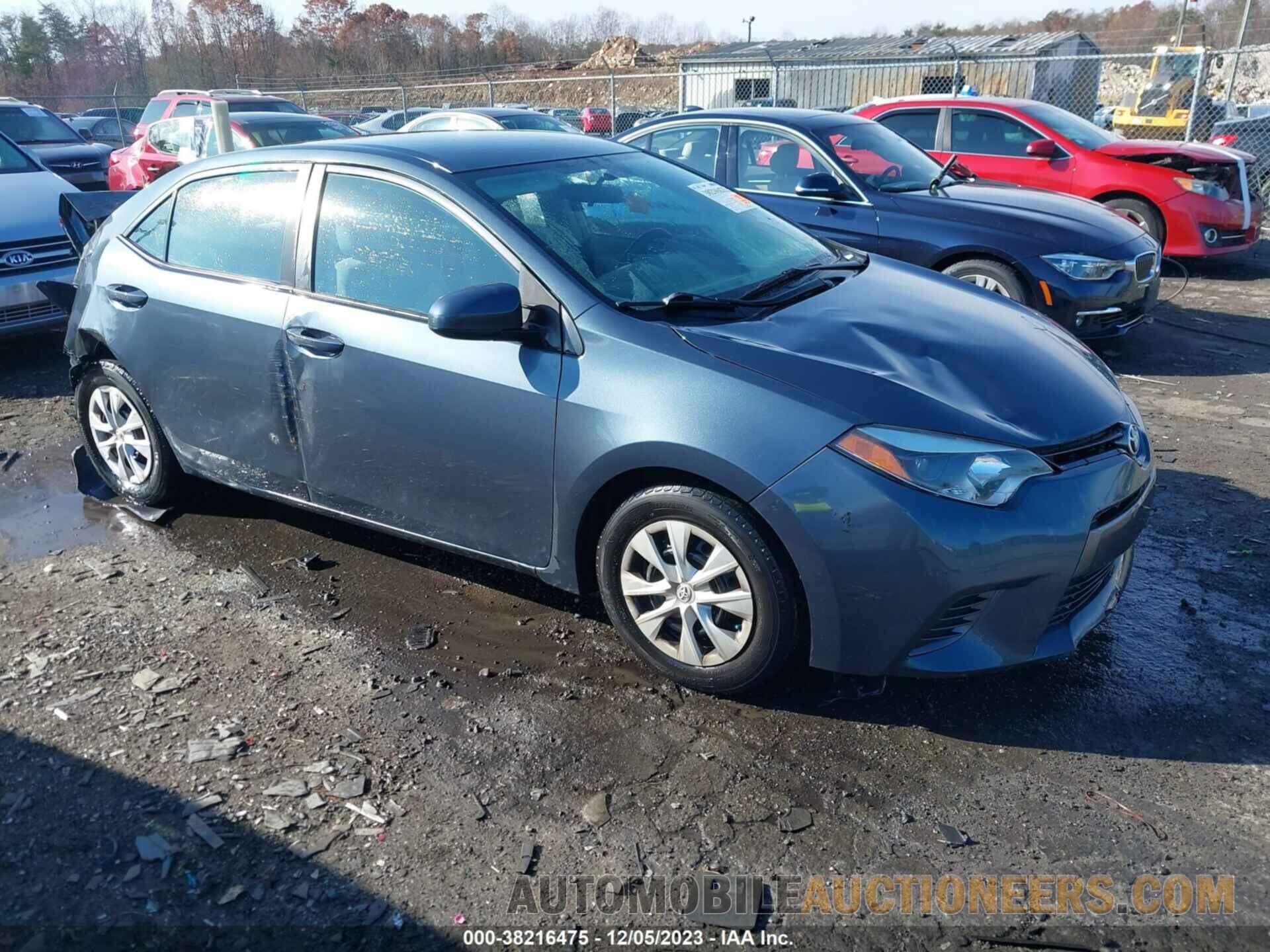 2T1BPRHE5FC383442 TOYOTA COROLLA 2015