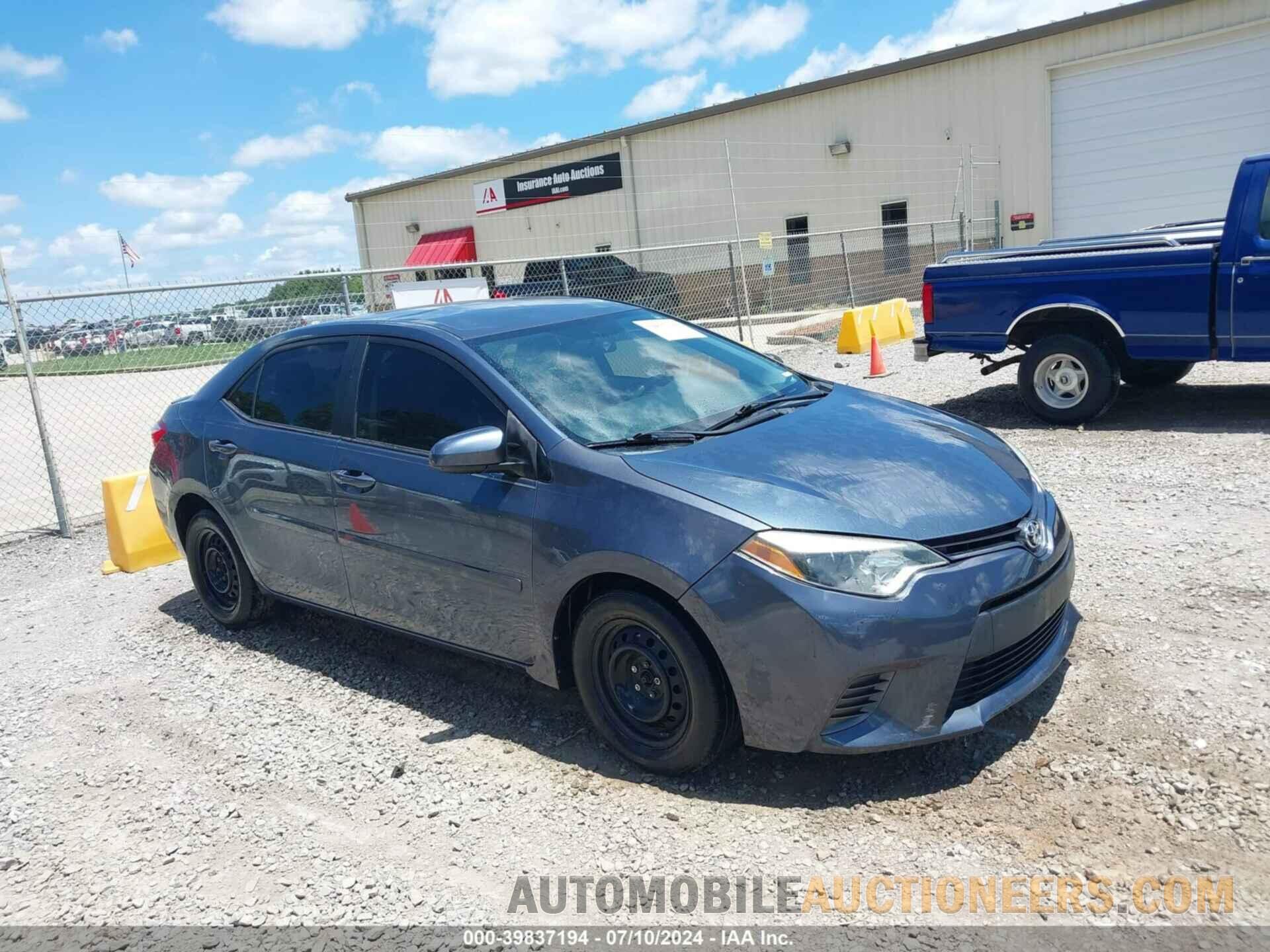 2T1BPRHE5GC486488 TOYOTA COROLLA 2016